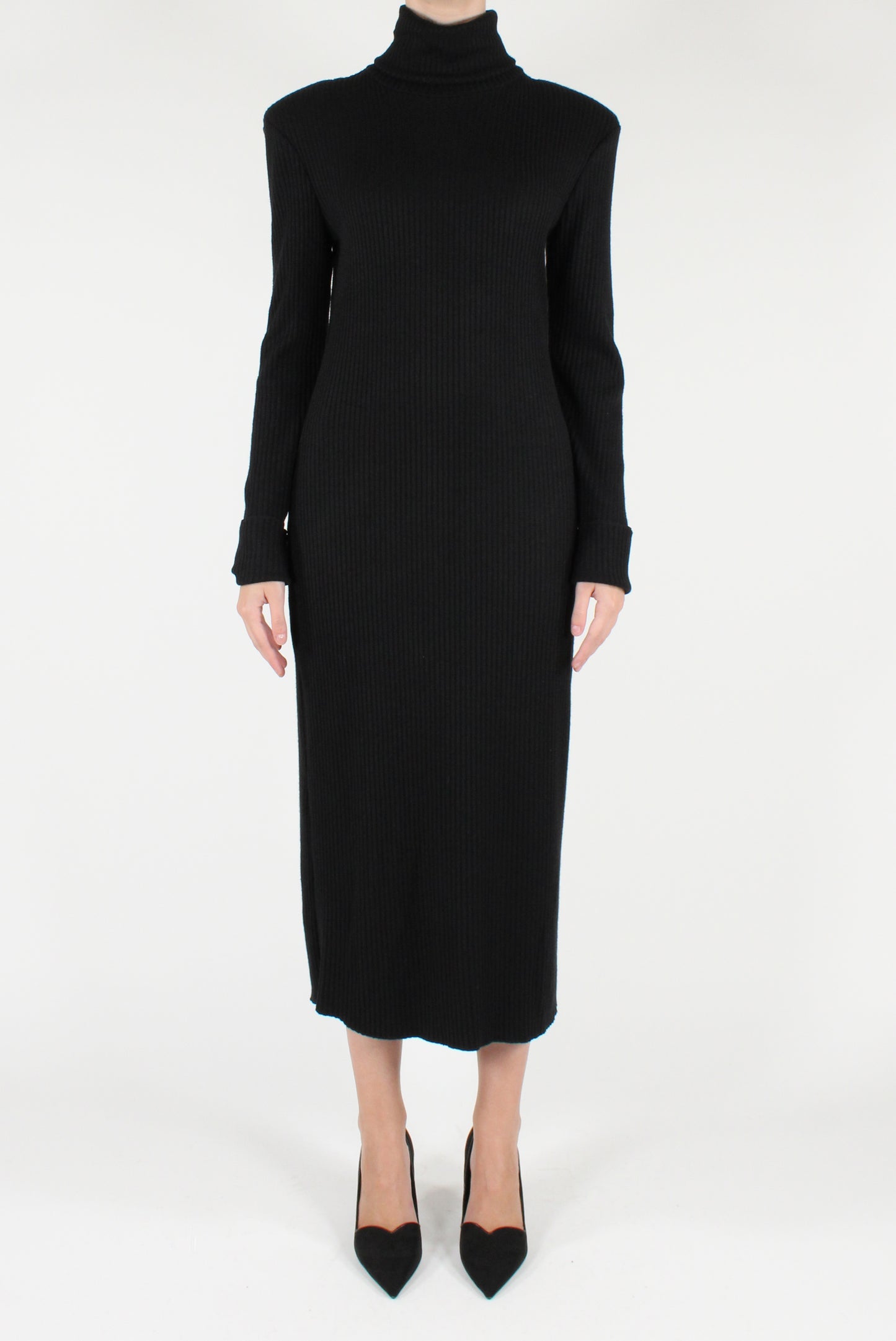 Abito Tubino in Maglia a Coste