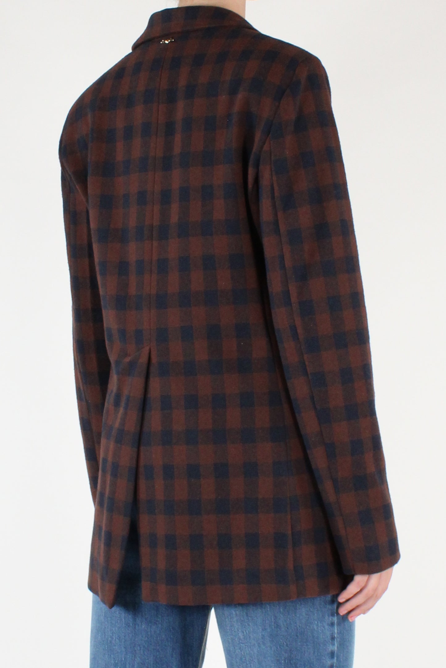 Blazer Monopetto a Quadri