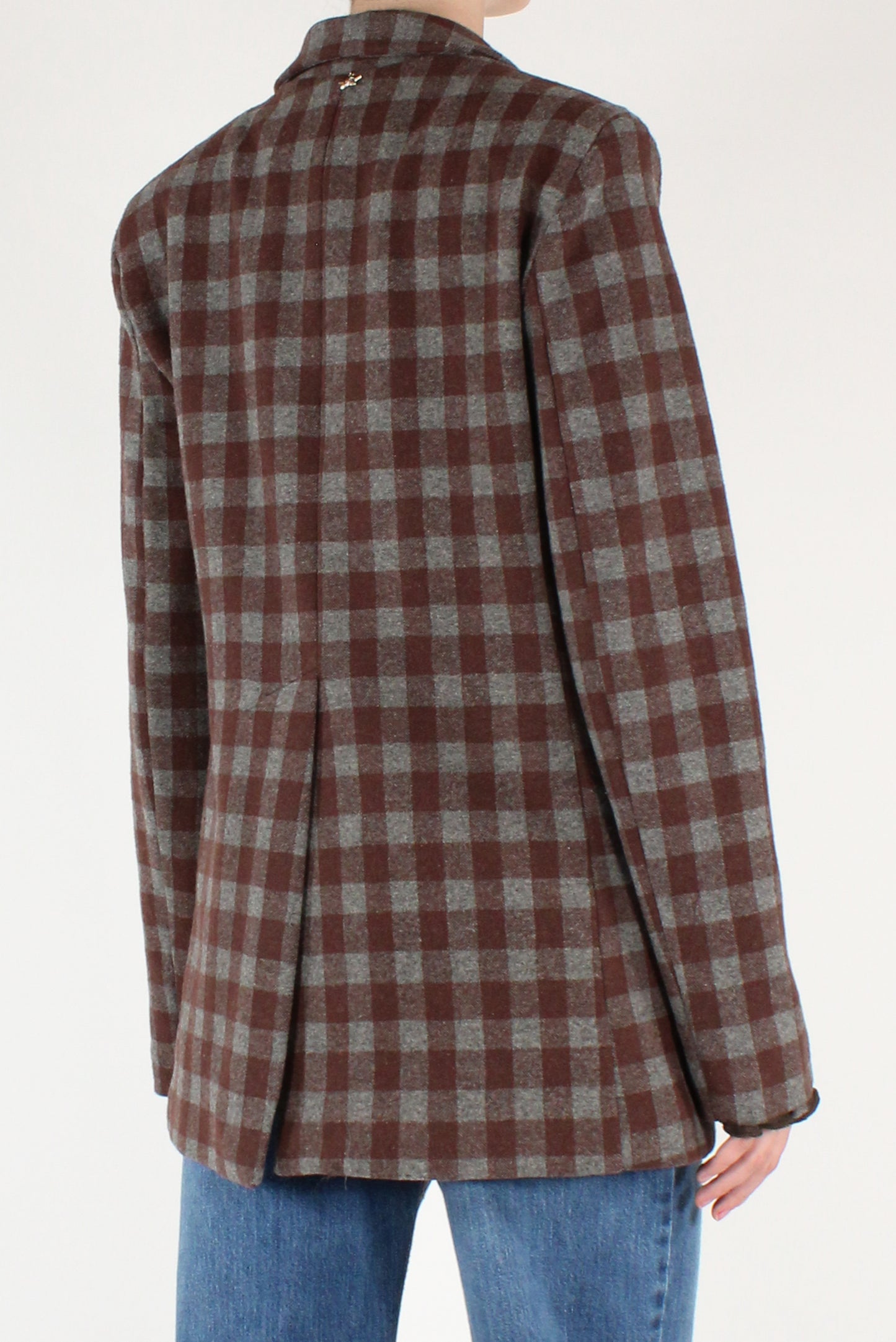 Blazer Monopetto a Quadri