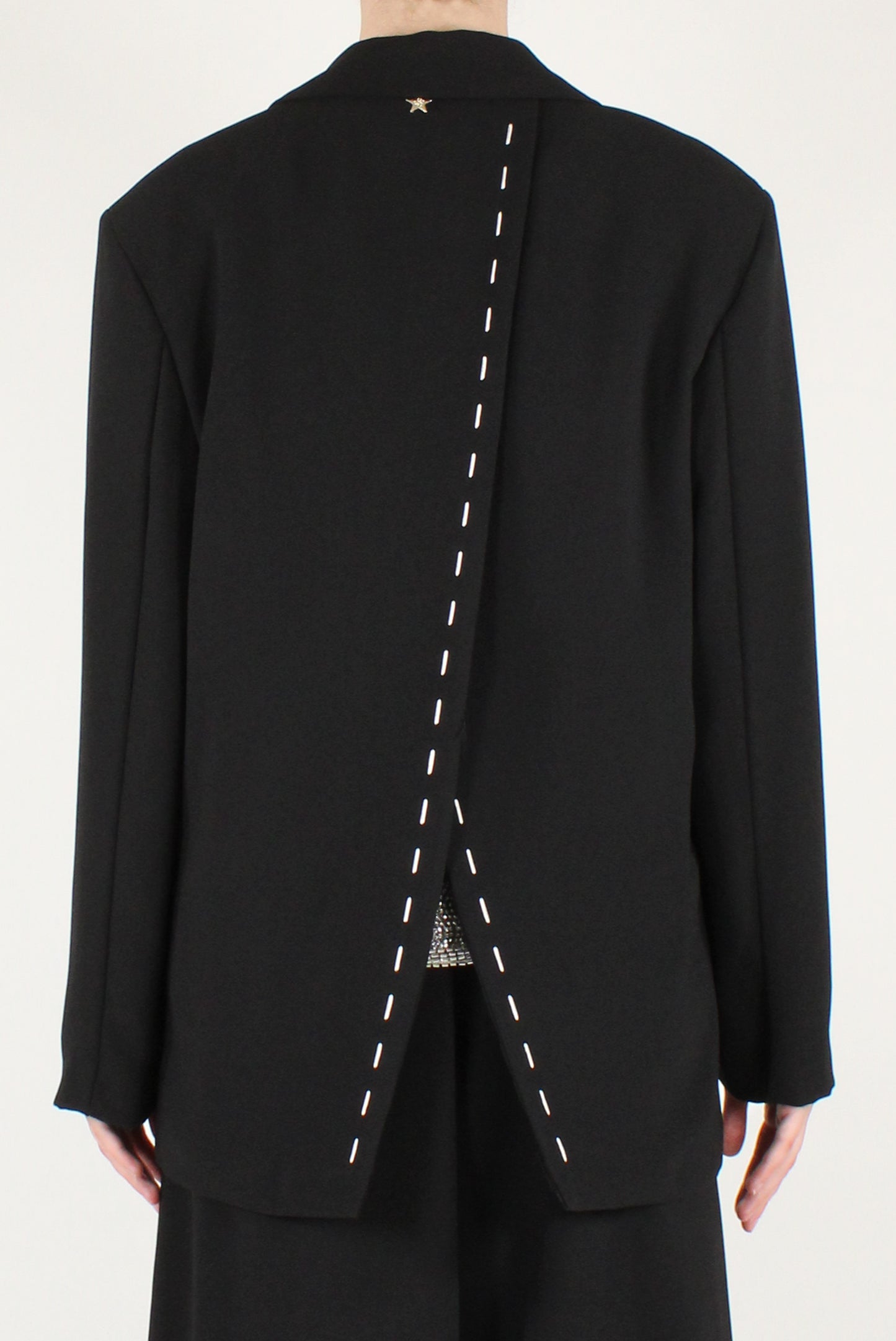 Blazer Monopetto con Spacco sul Retro
