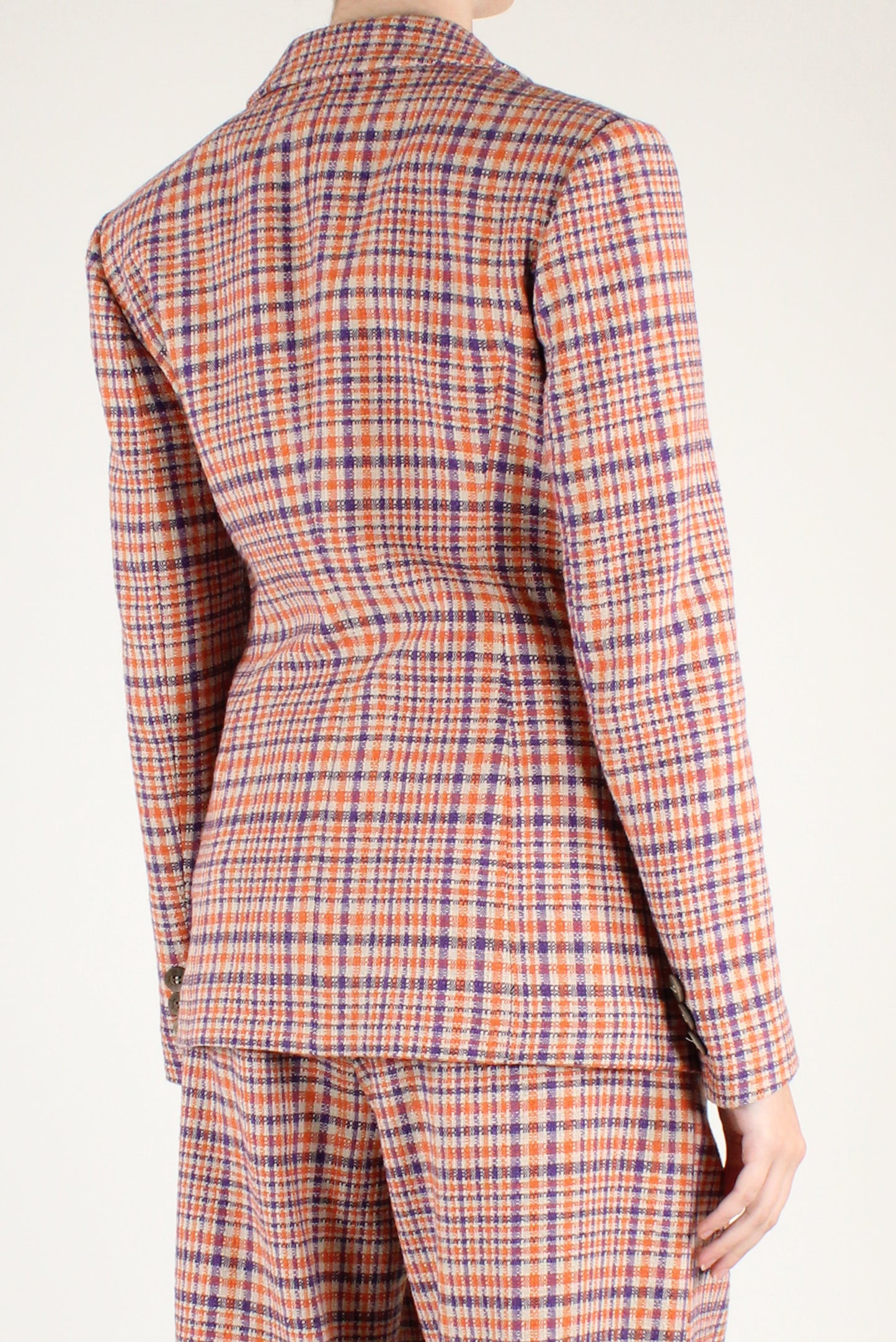 Blazer Doppiopetto in Tartan