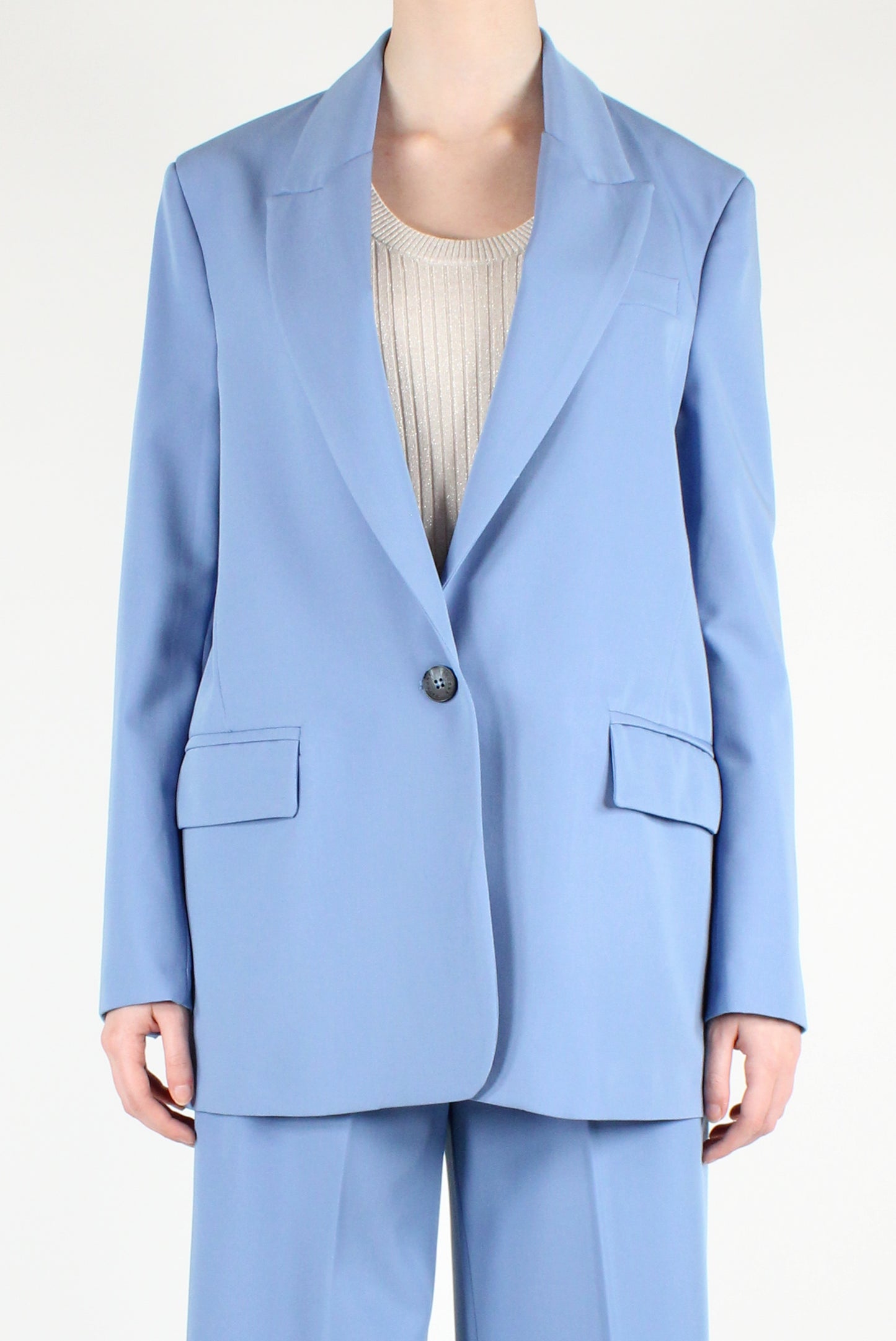 Blazer Monopetto Tinta Unita