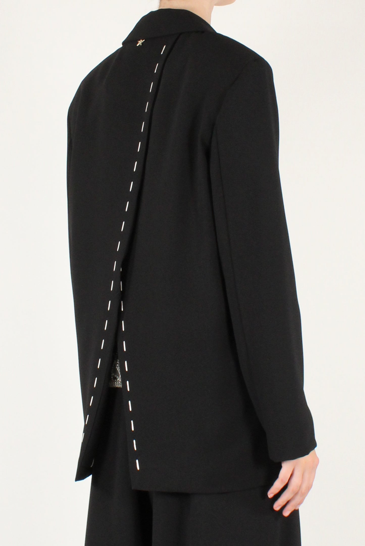 Blazer Monopetto con Spacco sul Retro