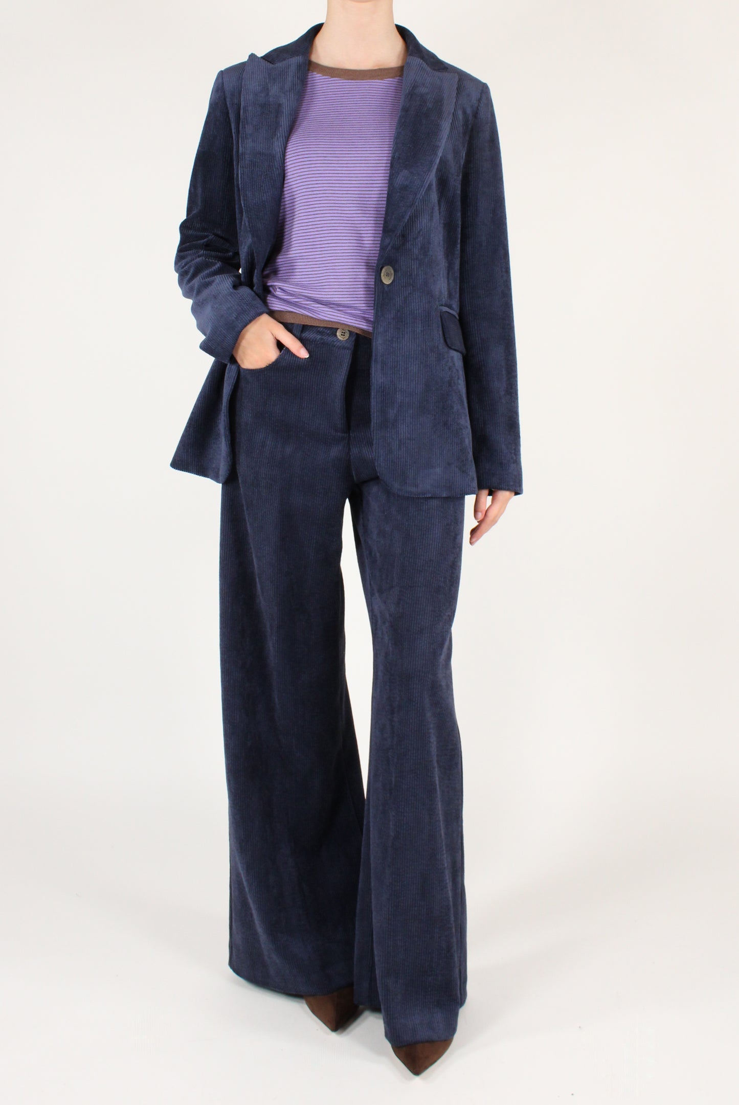 Corduroy Palazzo Pants