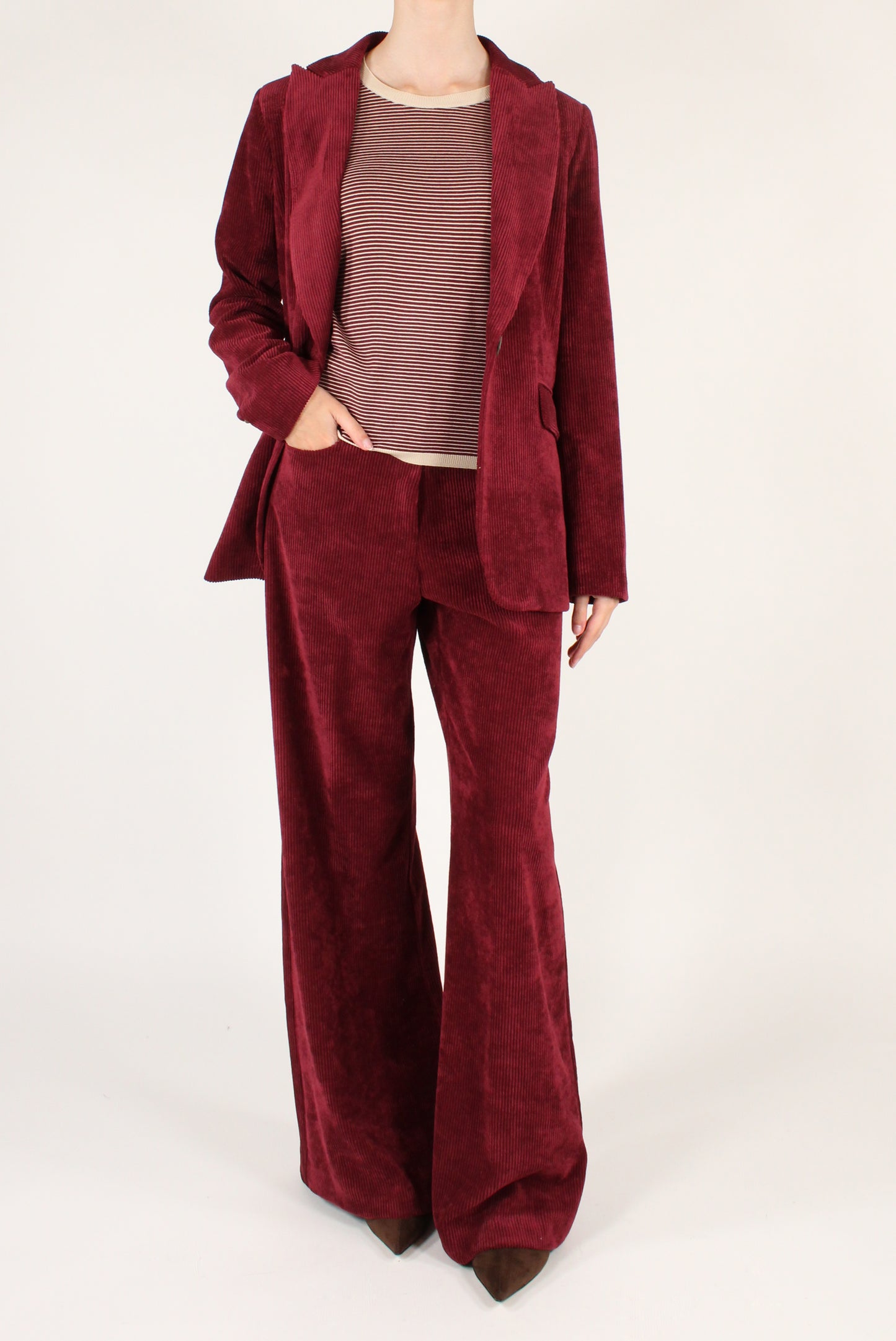 Corduroy Palazzo Pants
