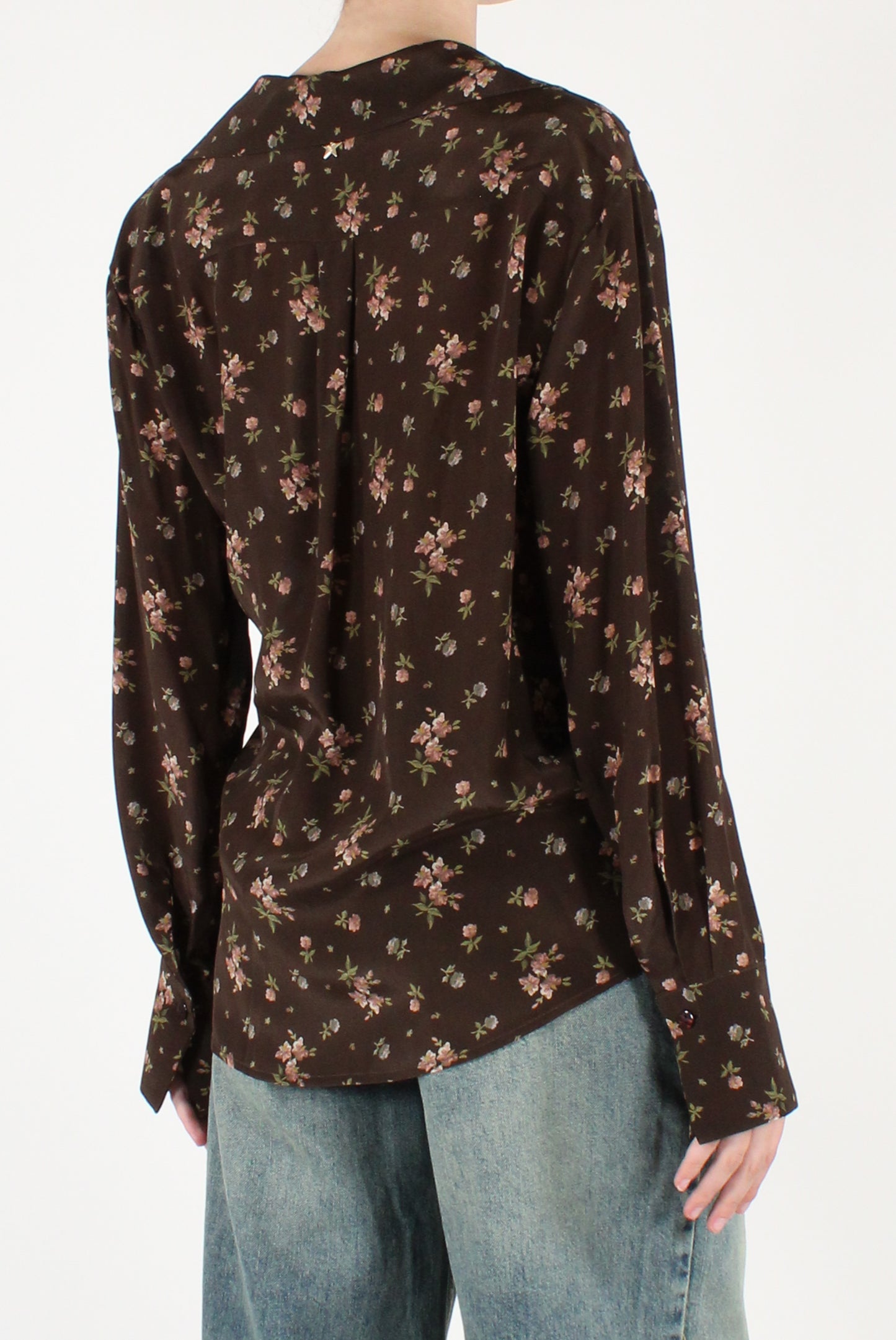 Blusa Floreale in Viscosa