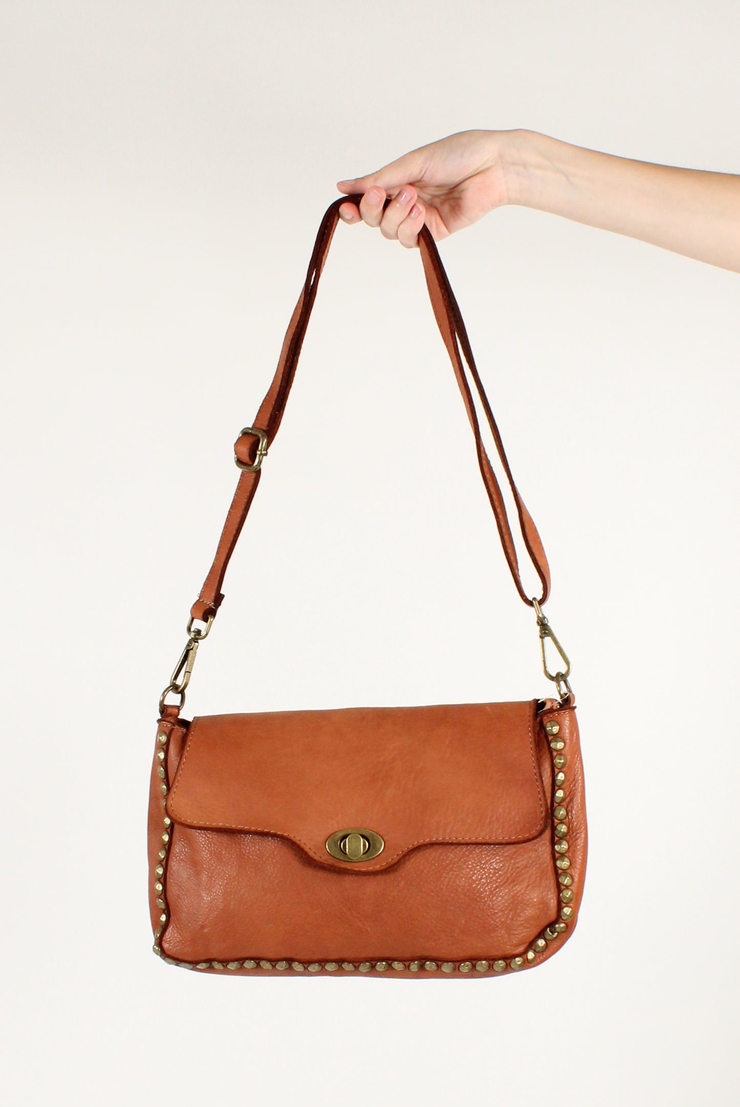 Borsa Rettangolare Borchiata