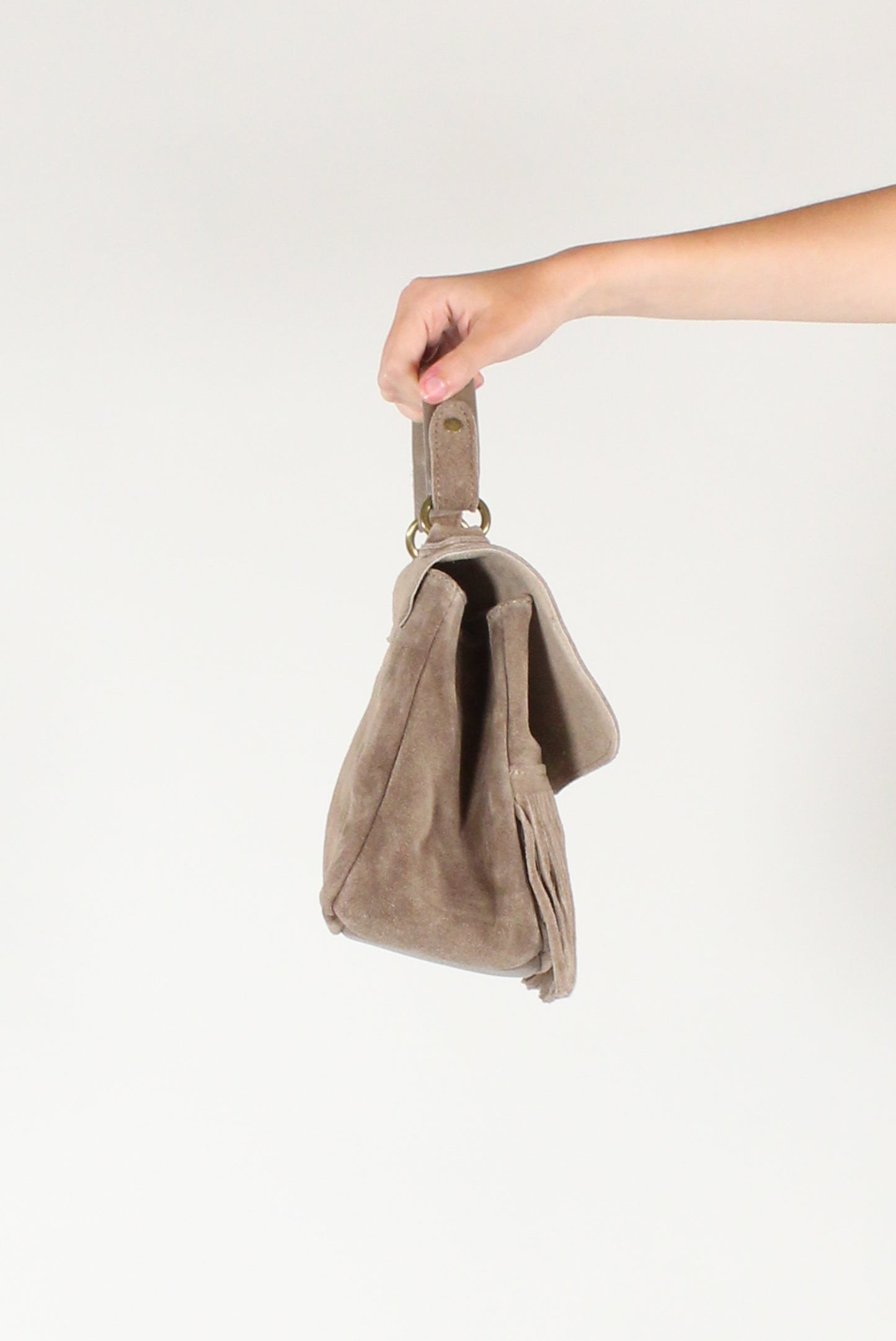 Borsa a Trapezio con Frange