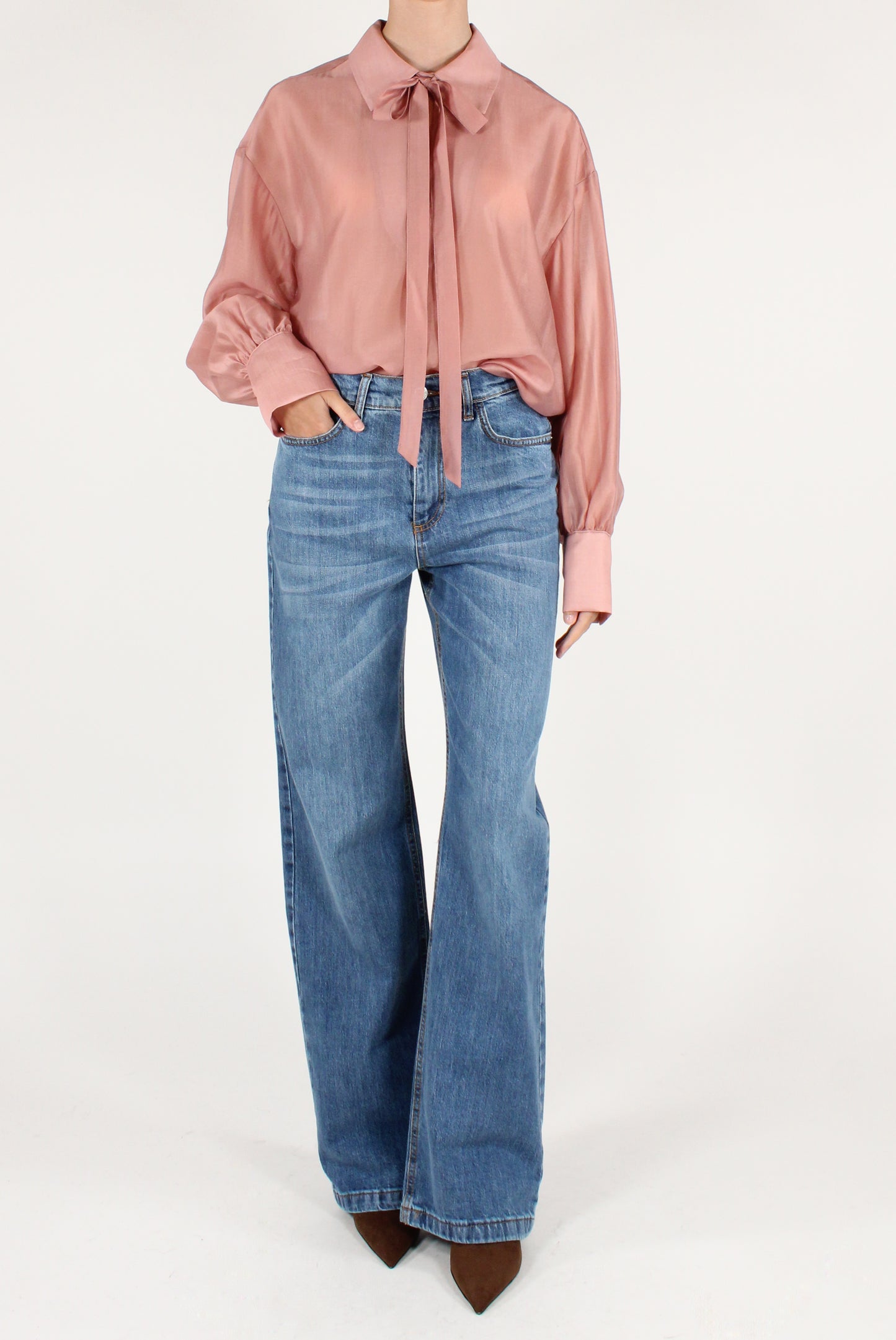 Camicia in Mussola con Fiocco