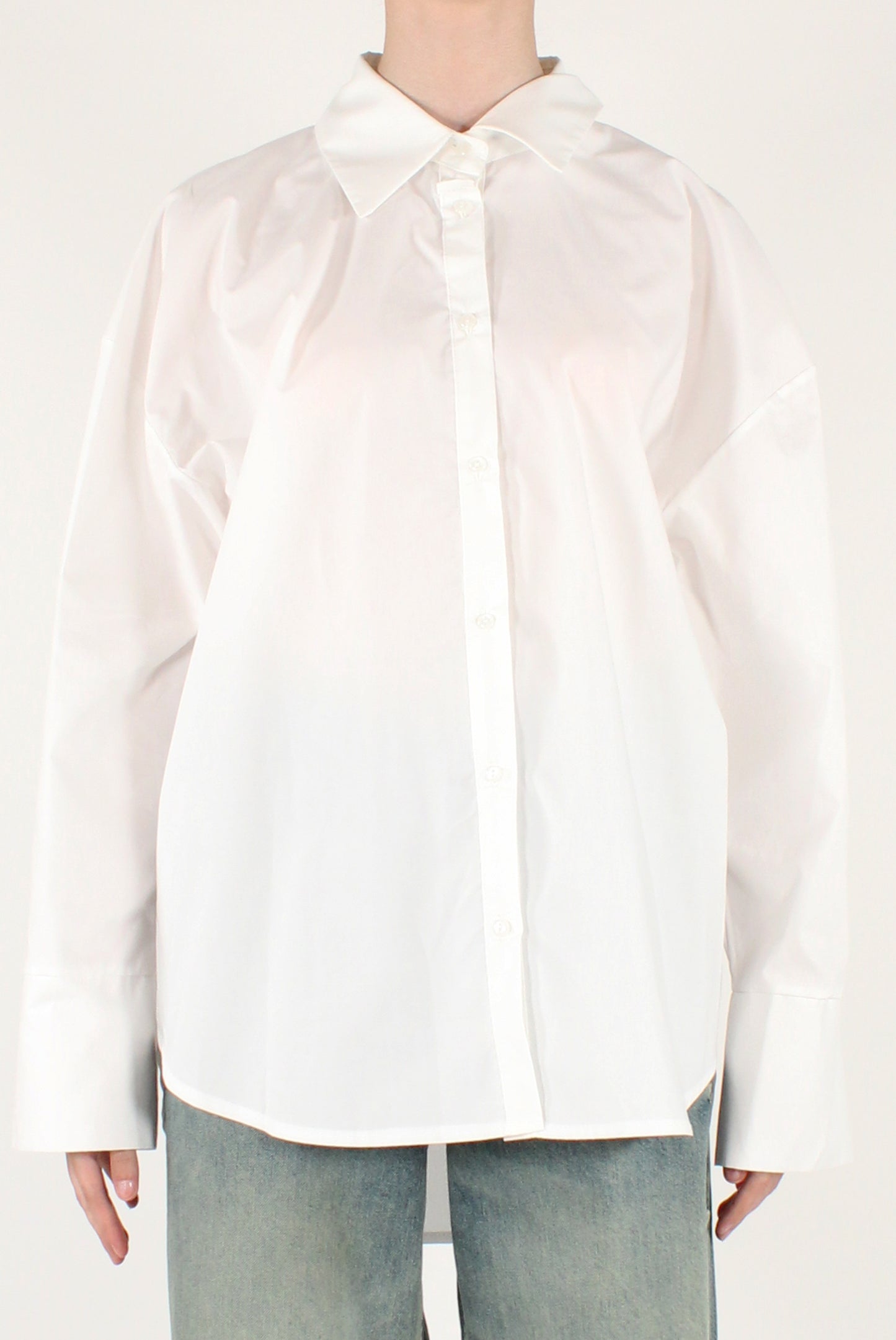 Camicia Over con Foulard