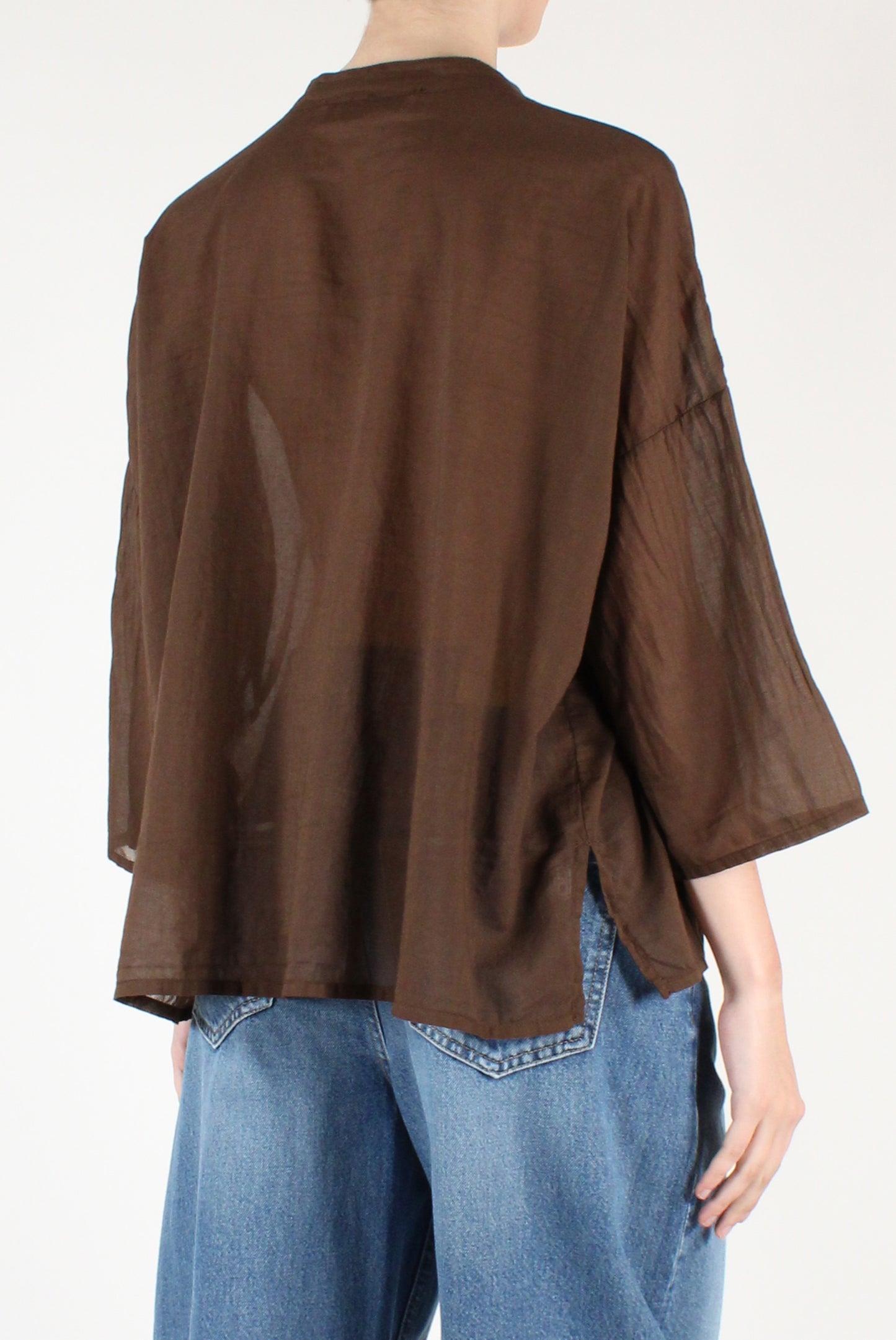 Camicia Over in Mussola