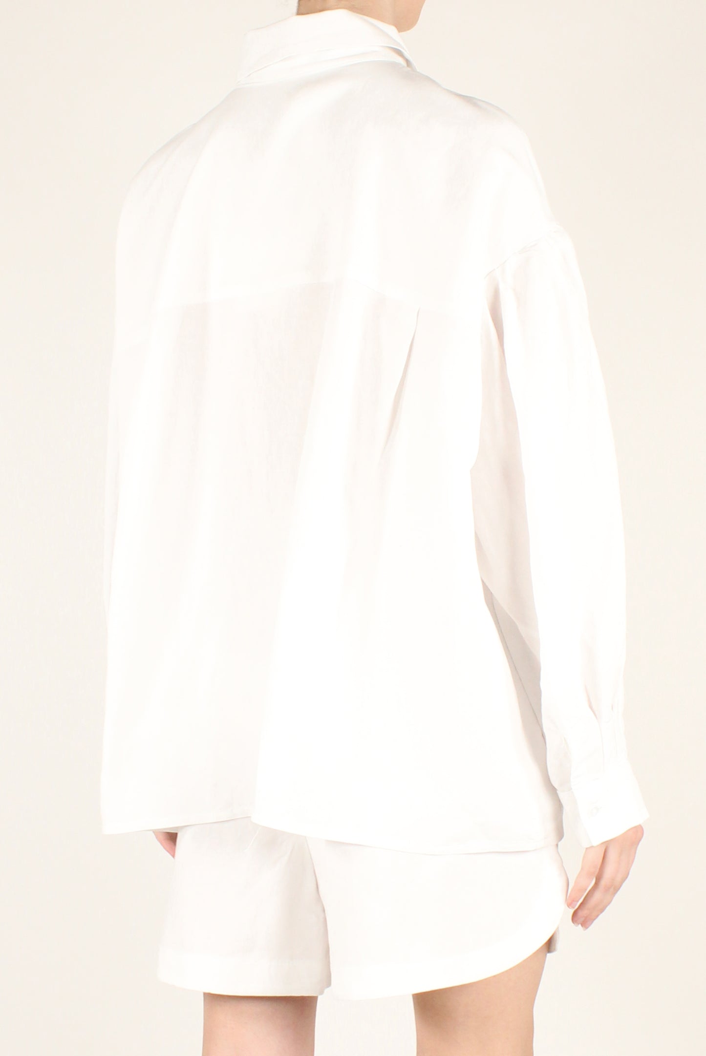 Camicia Over Misto Lino e Viscosa