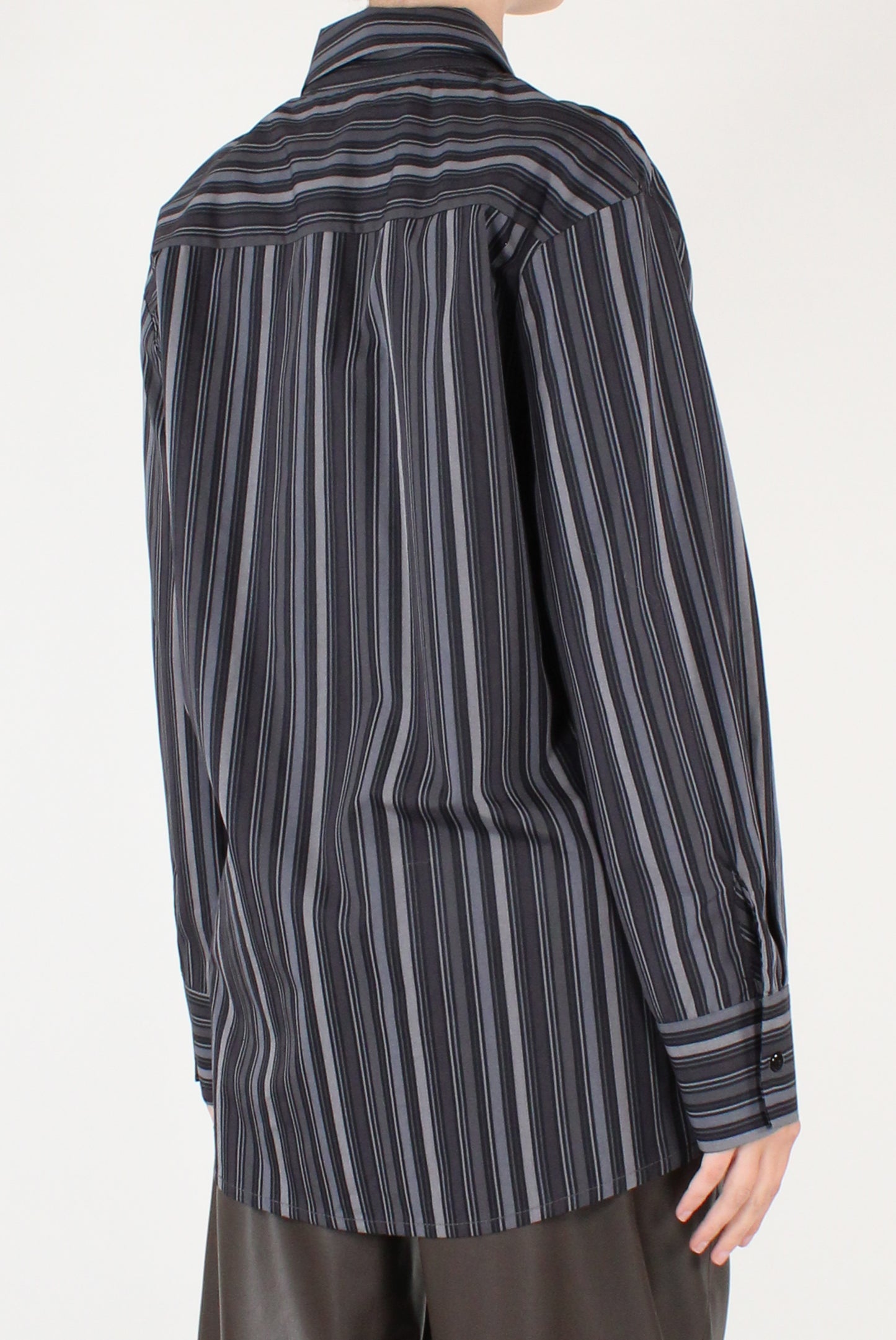 Camicia Over a Righe Colorate