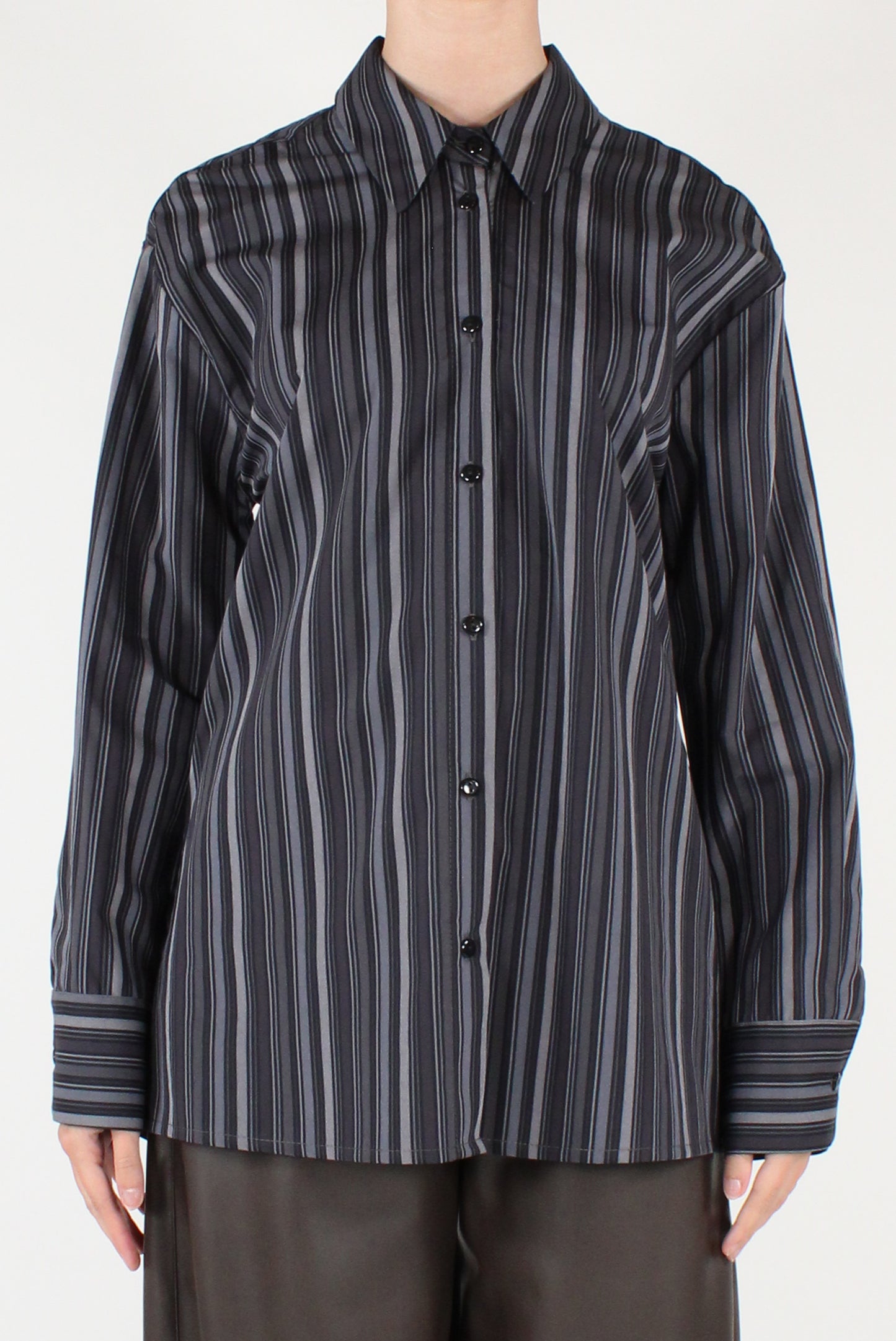 Camicia Over a Righe Colorate