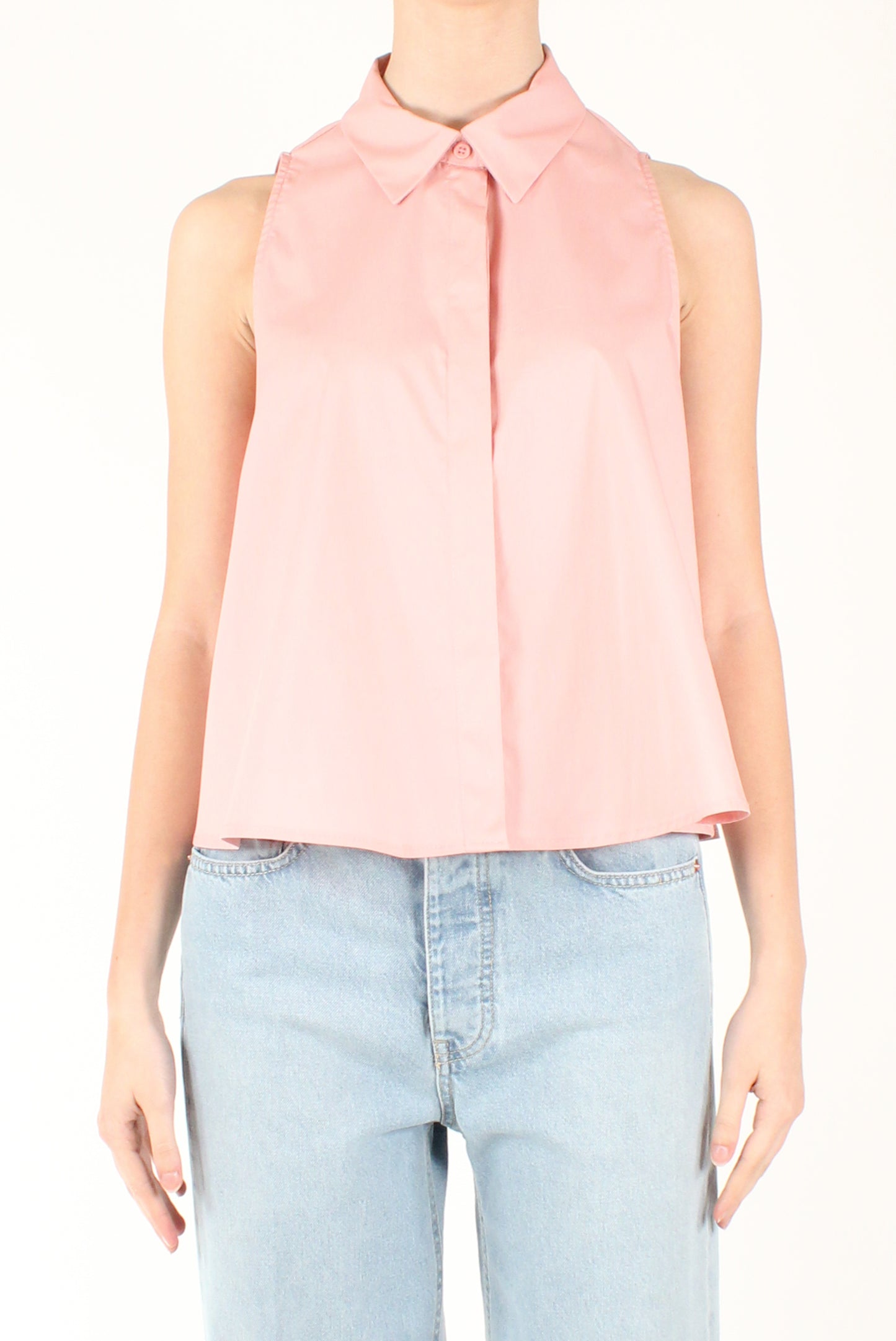 Camicia Smanicata Svasata