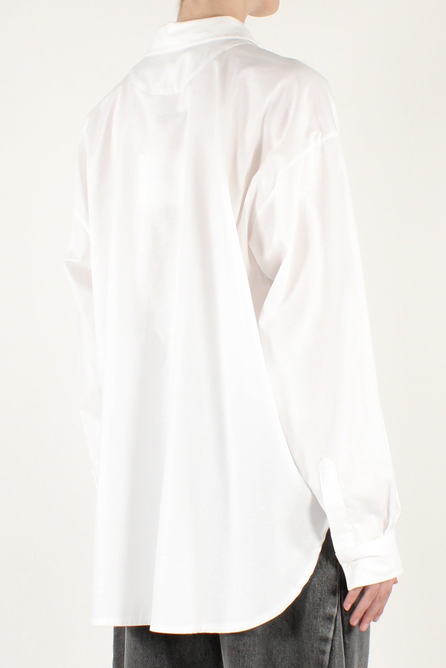 Camicia Over in Cotone Piquet
