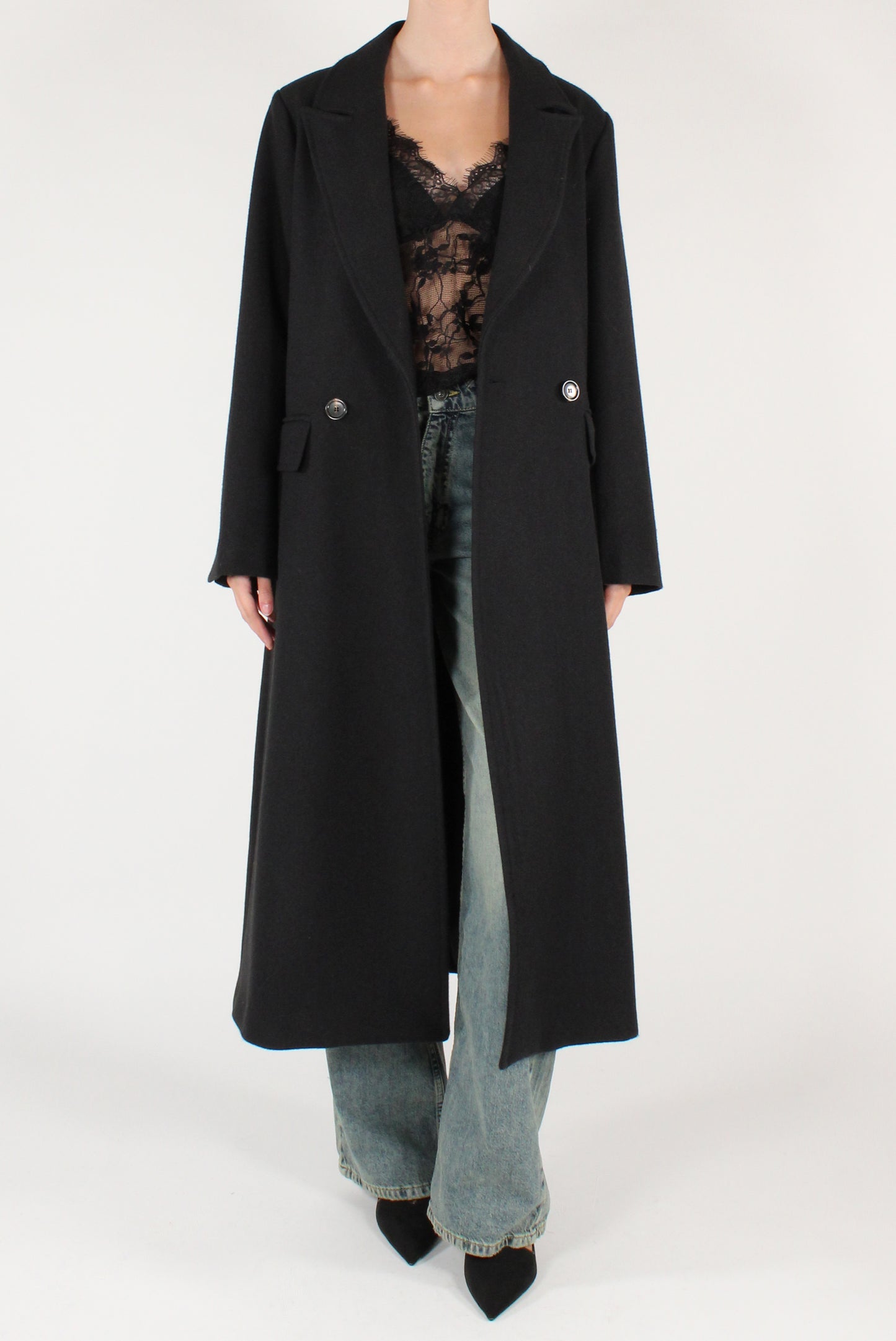 Cappotto Lungo Doppiopetto