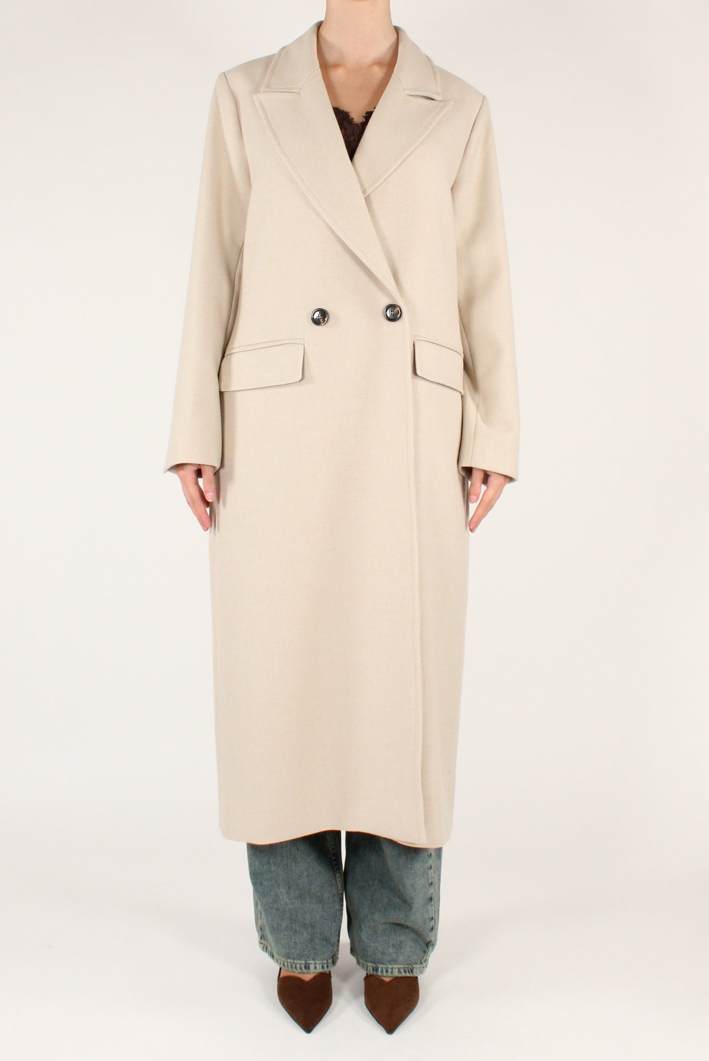 Cappotto Lungo Doppiopetto