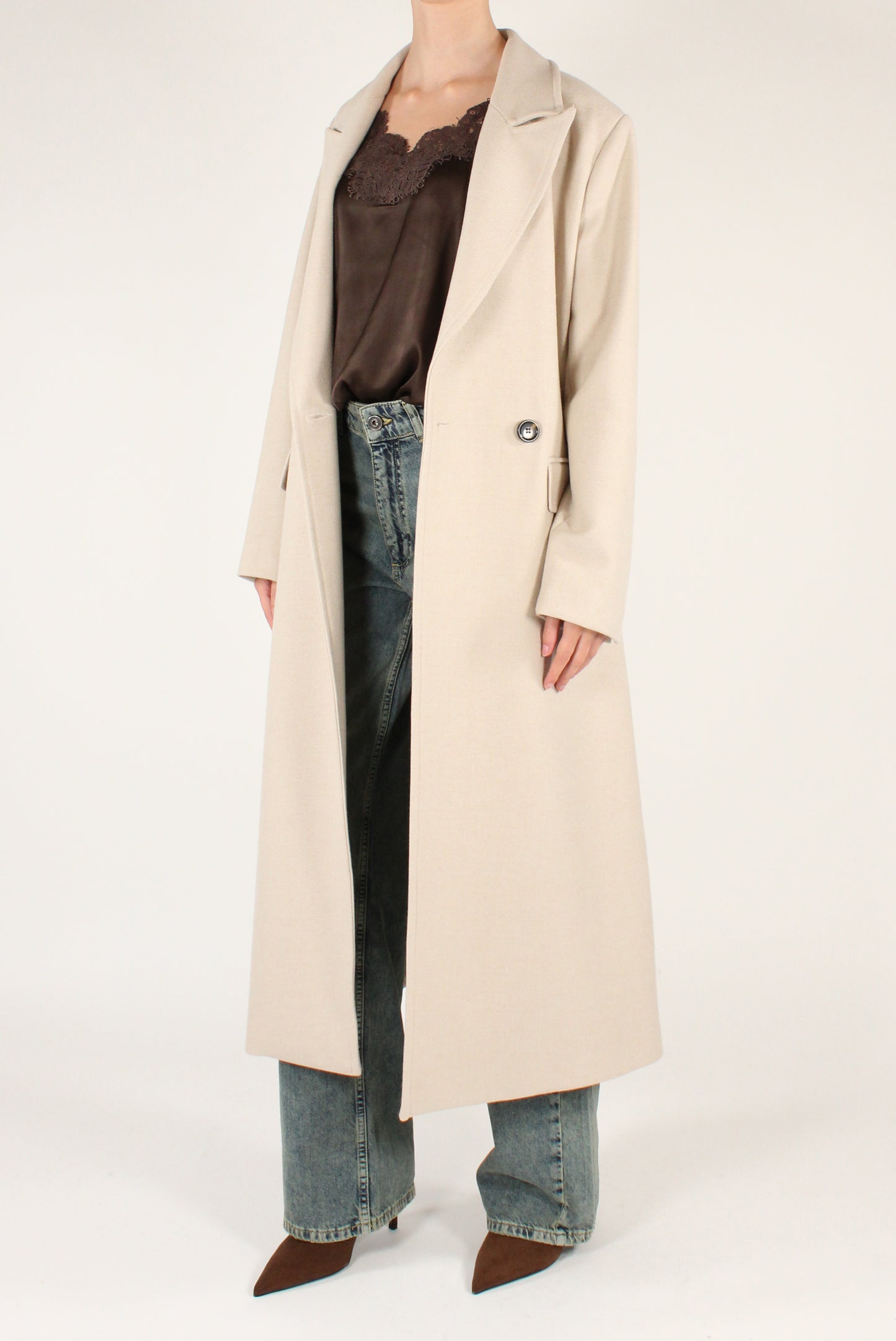 Cappotto Lungo Doppiopetto