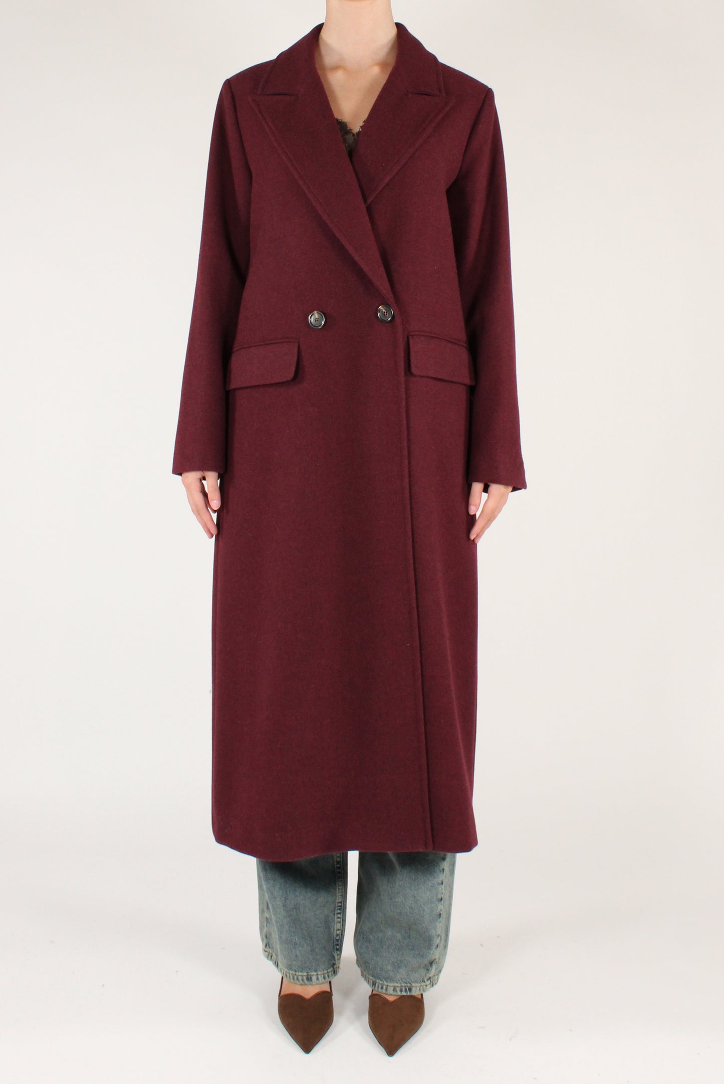 Cappotto Lungo Doppiopetto