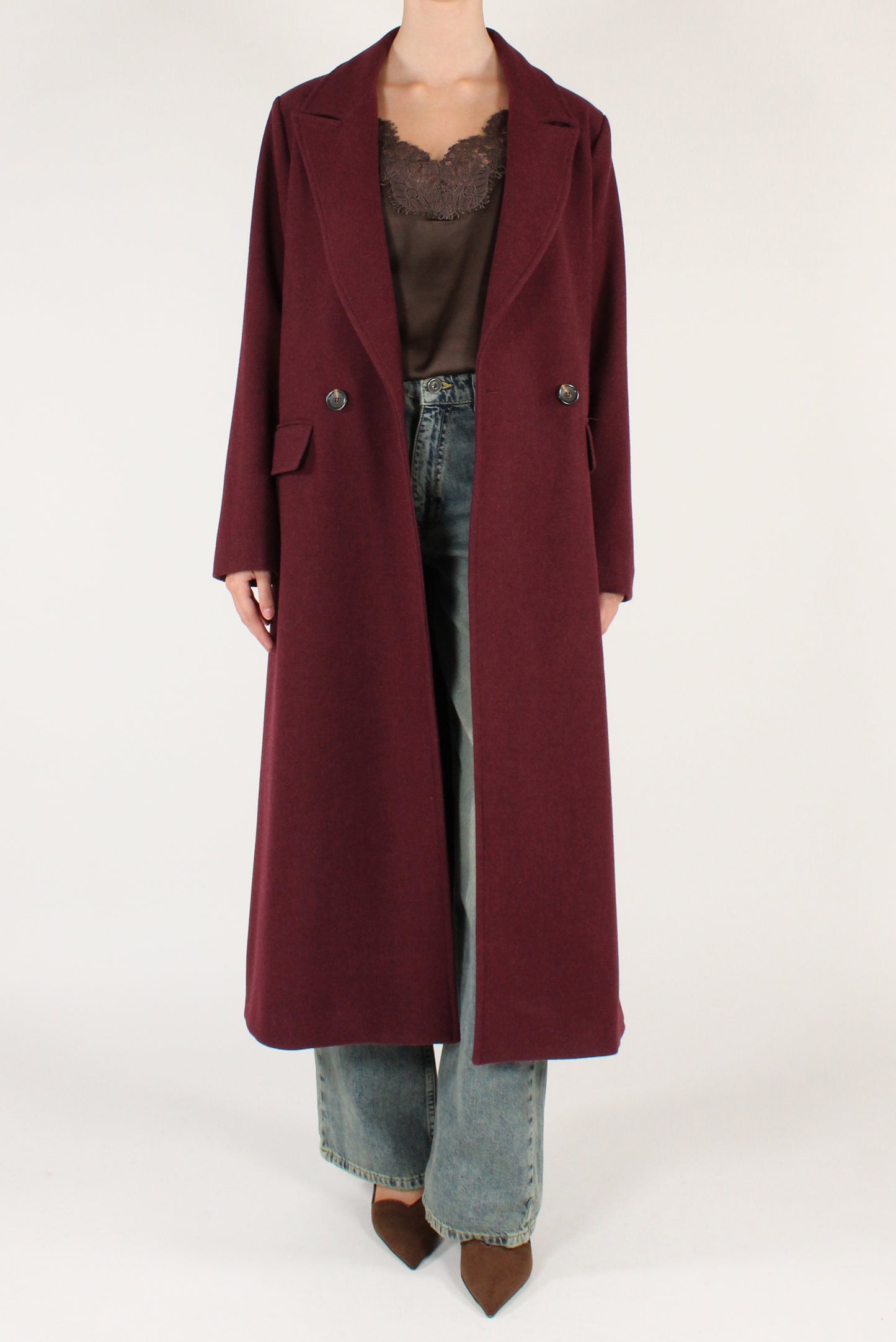 Cappotto Lungo Doppiopetto