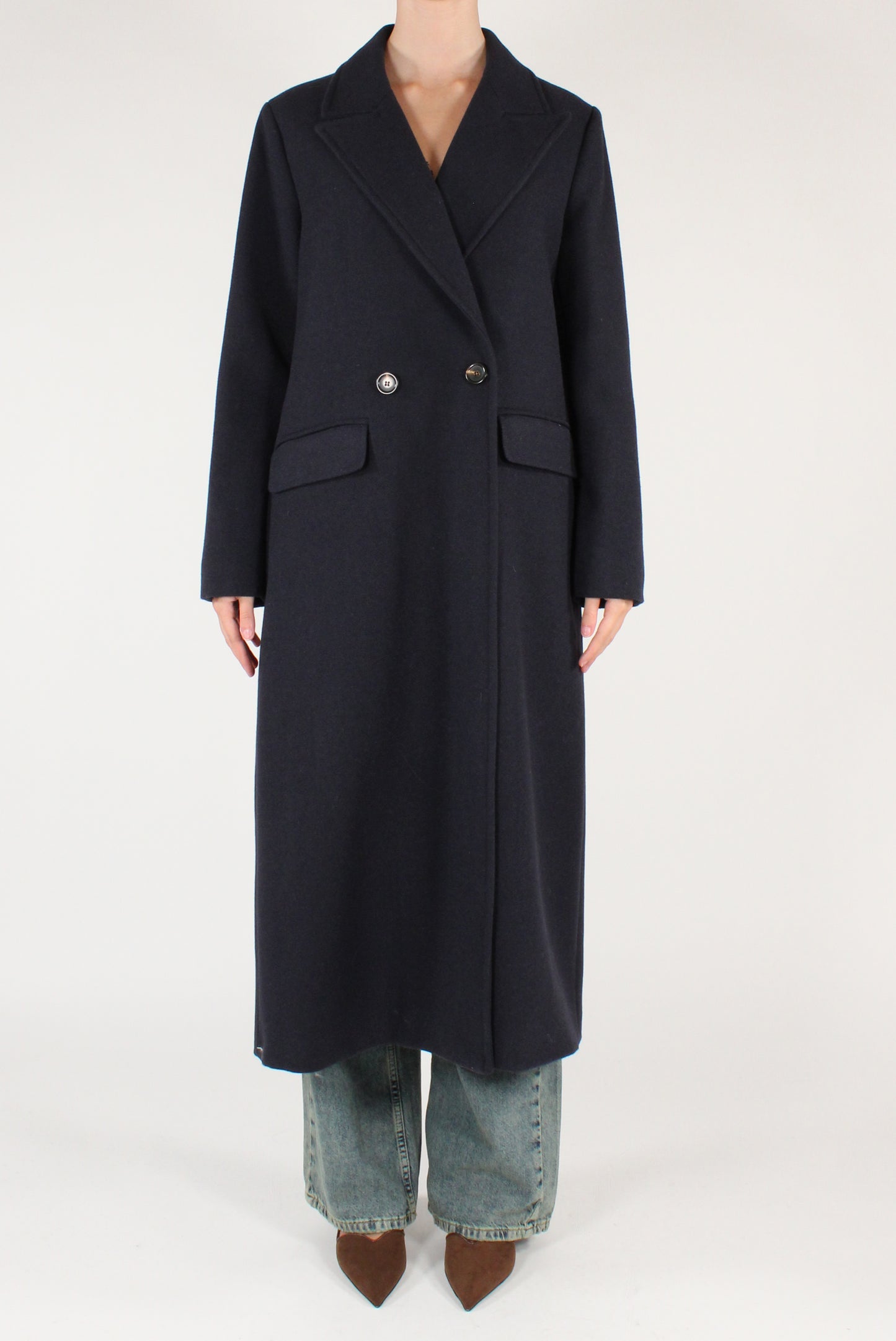 Cappotto Lungo Doppiopetto