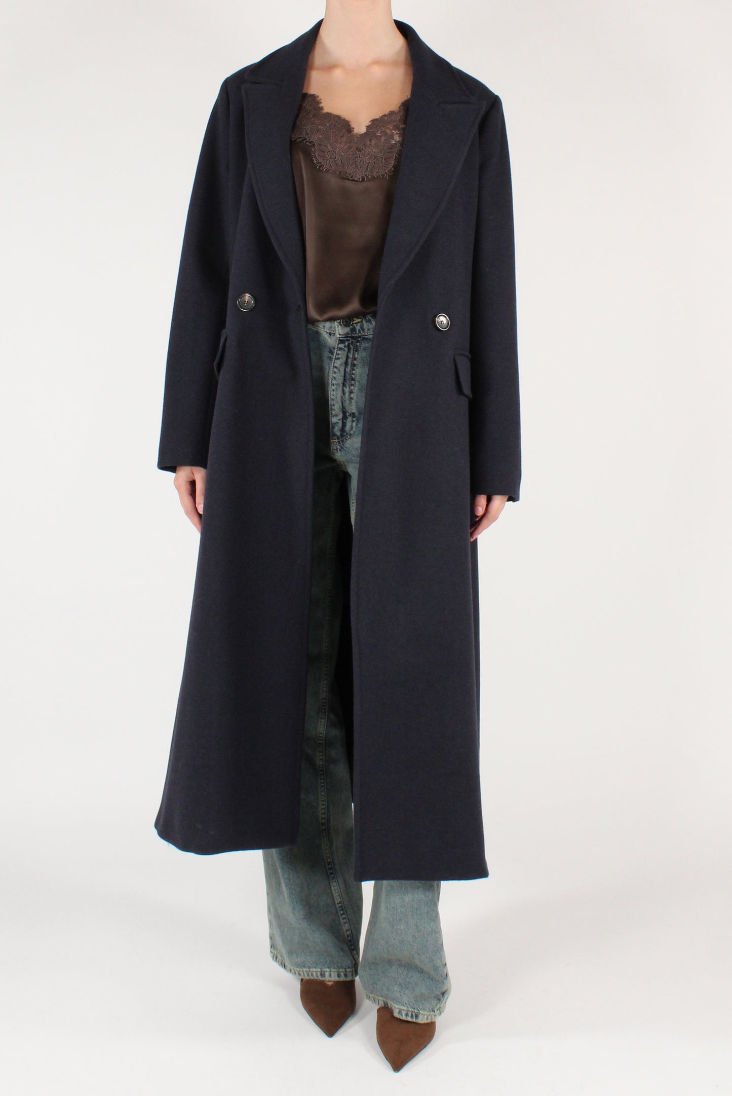 Cappotto Lungo Doppiopetto