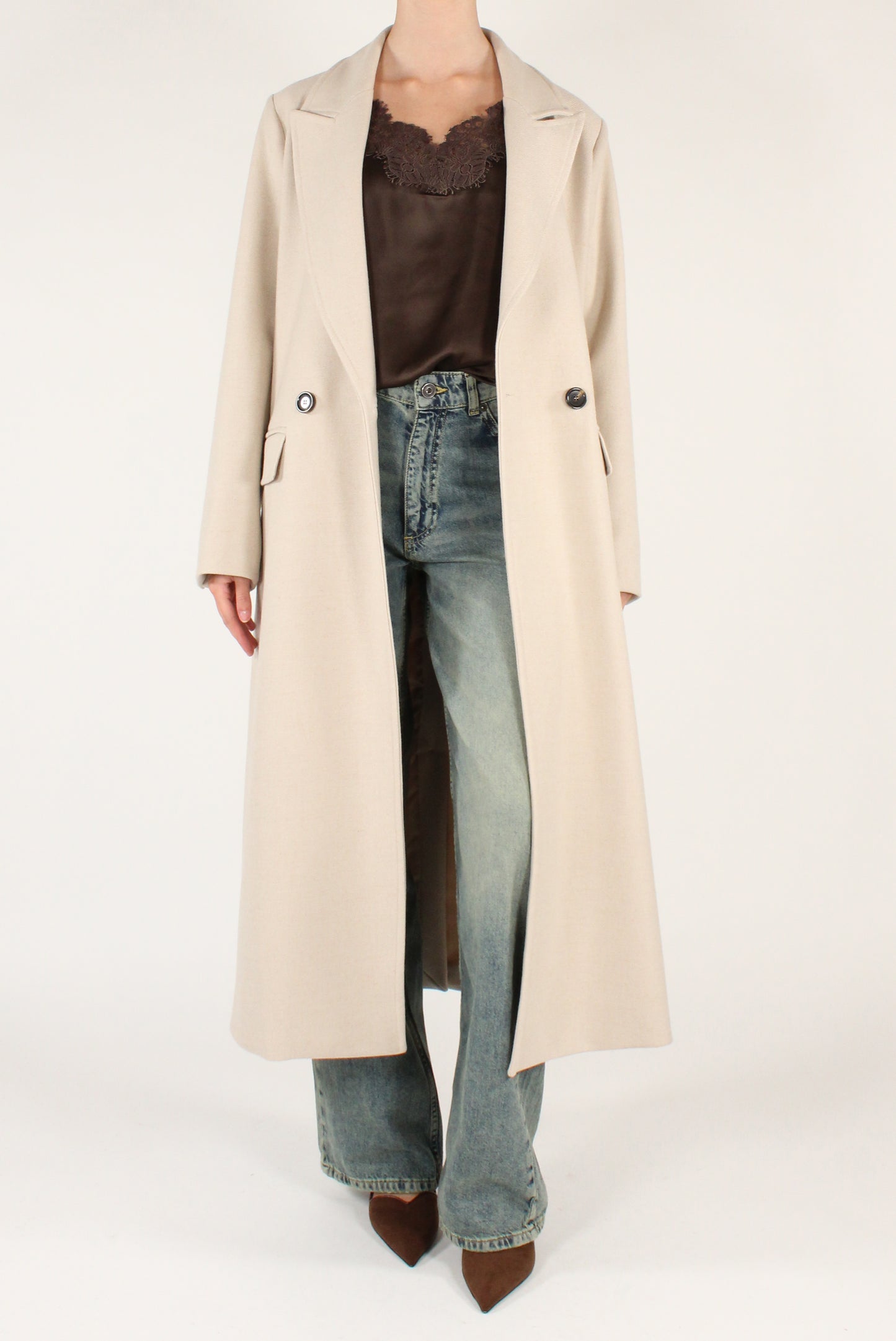 Cappotto Lungo Doppiopetto