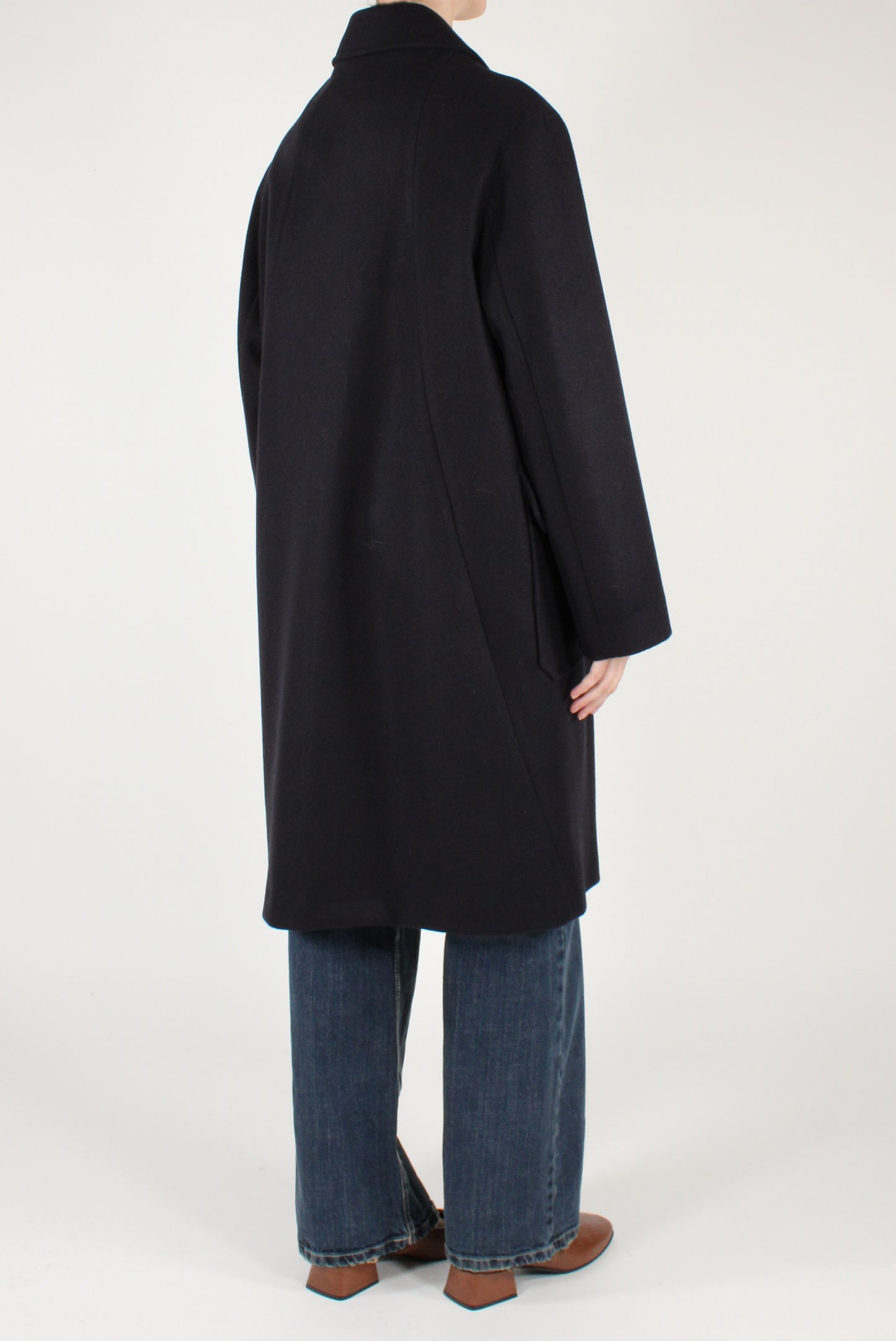 Cappotto Monopetto con Tasche