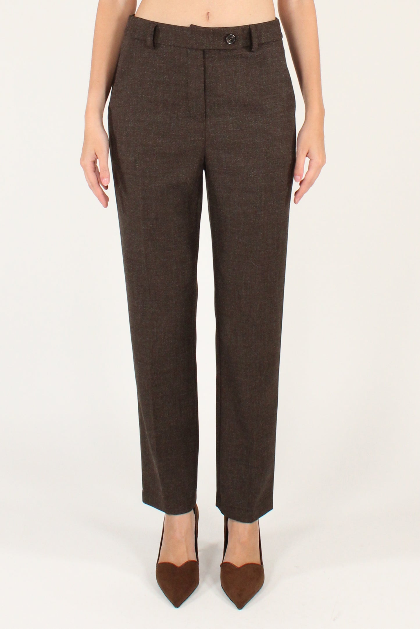 Pantaloni a Sigaretta Mélange