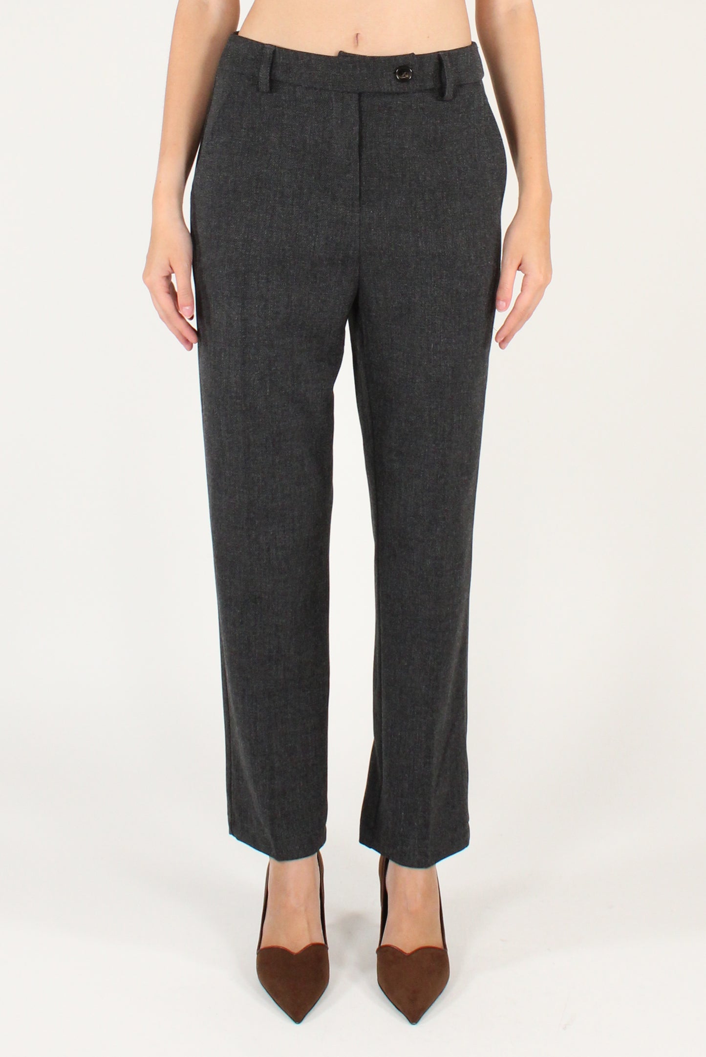 Pantaloni a Sigaretta Mélange