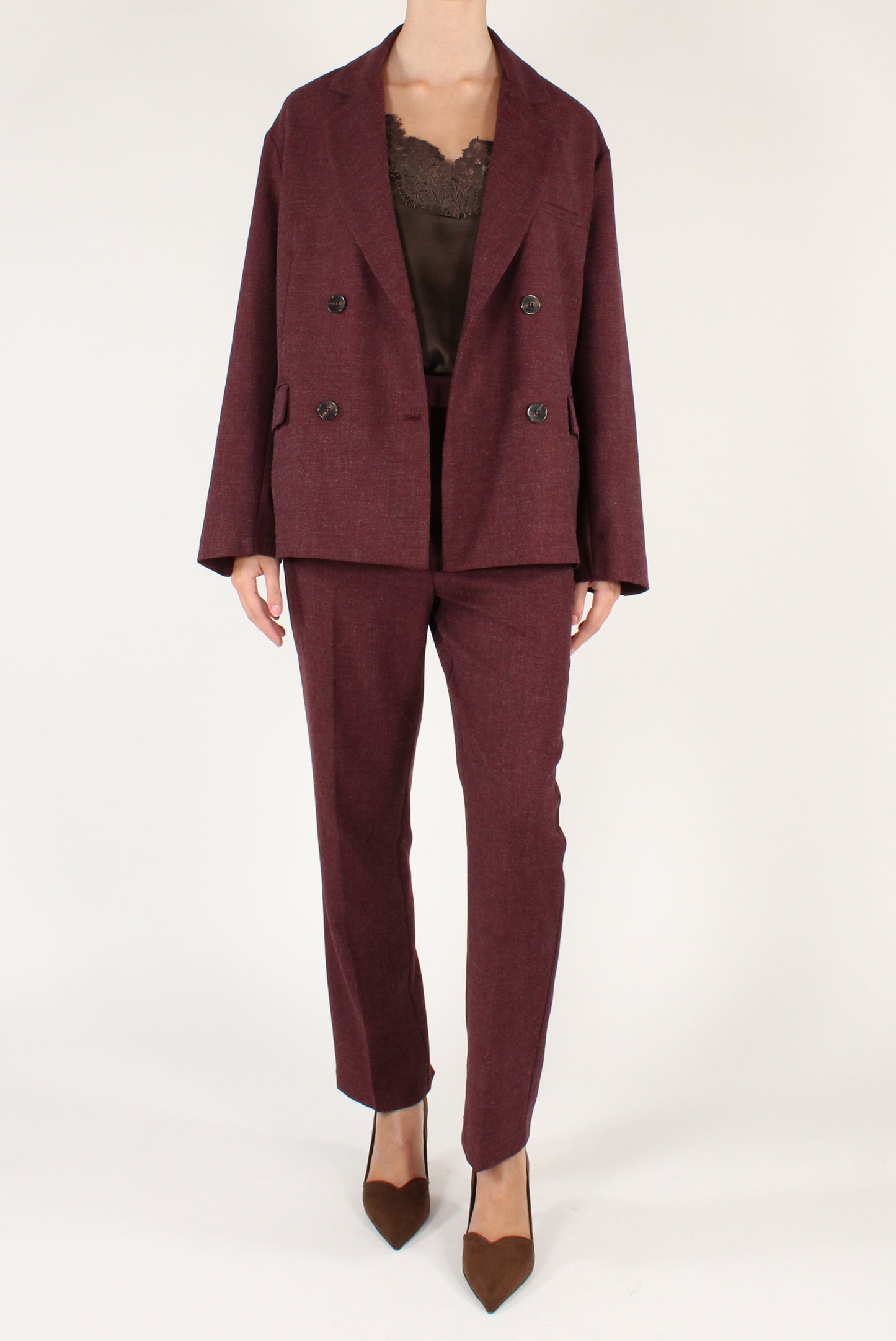 Pantaloni a Sigaretta Mélange