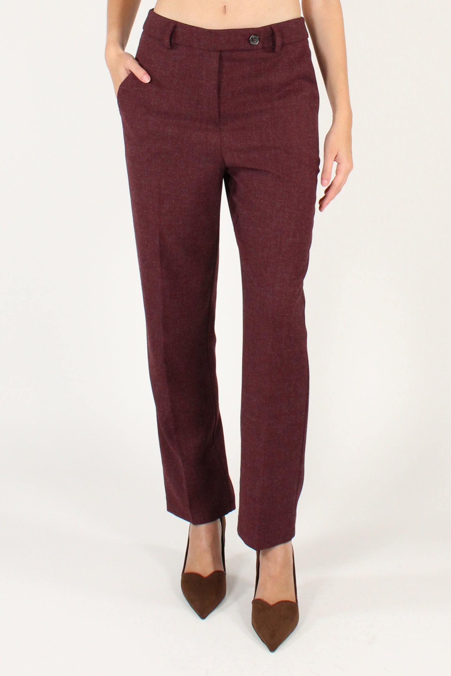 Pantaloni a Sigaretta Mélange