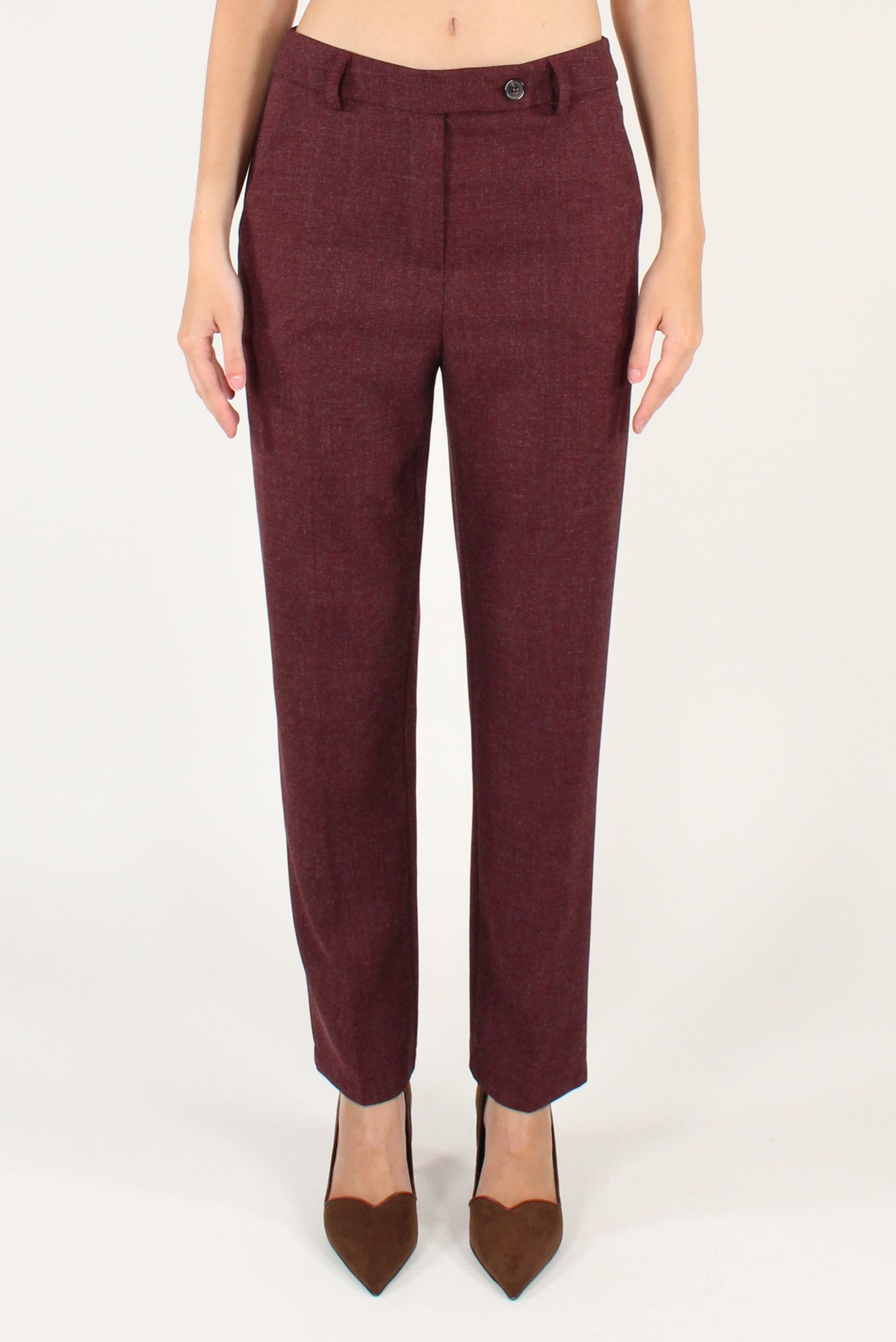 Pantaloni a Sigaretta Mélange