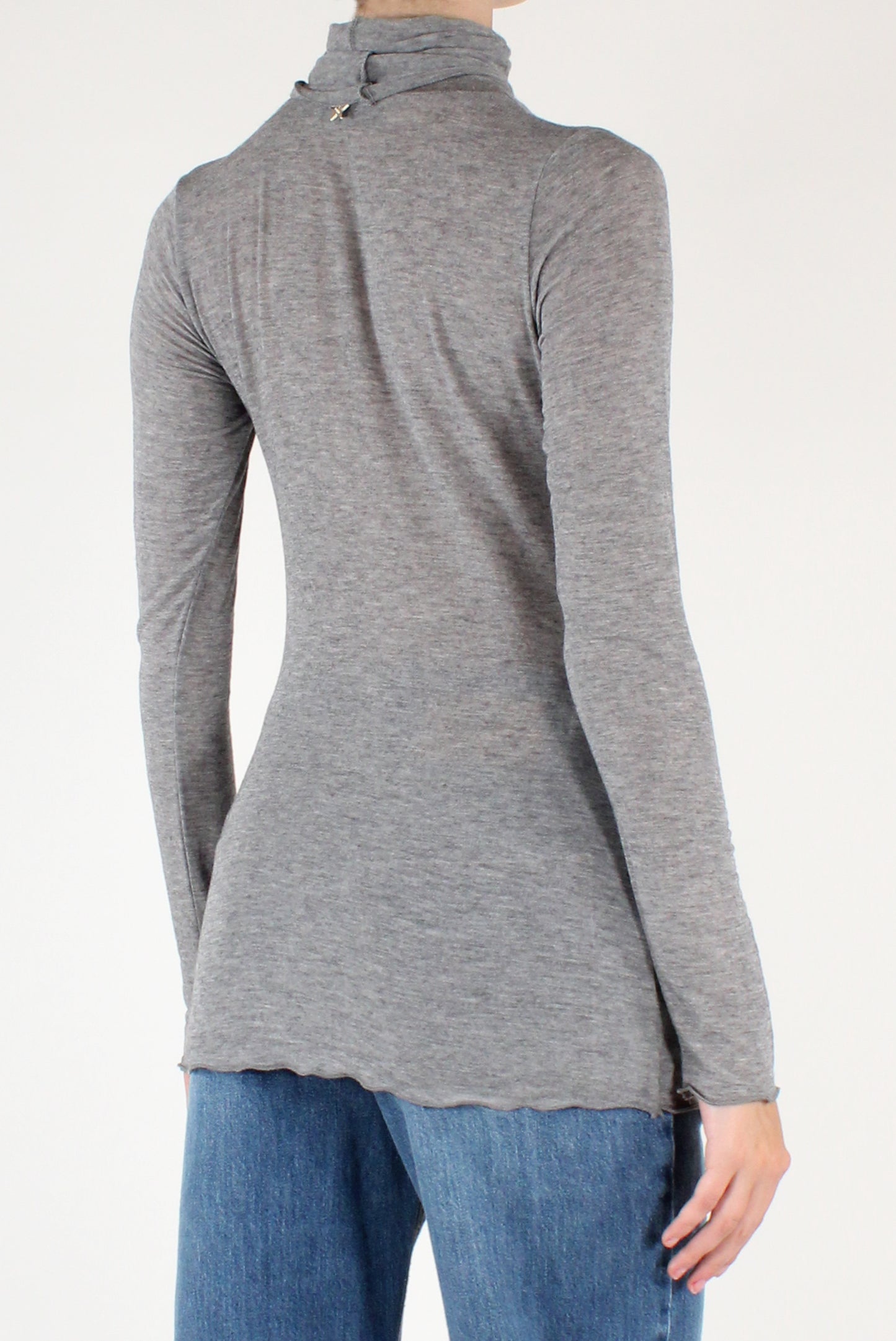 Maglia Dolcevita Misto Cachemire