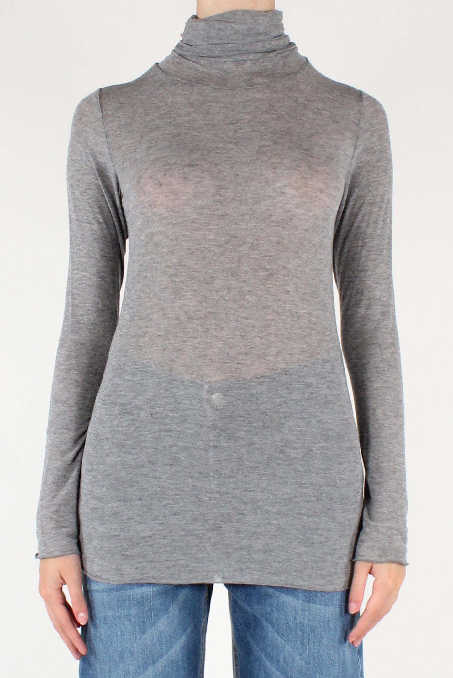 Maglia Dolcevita Misto Cachemire