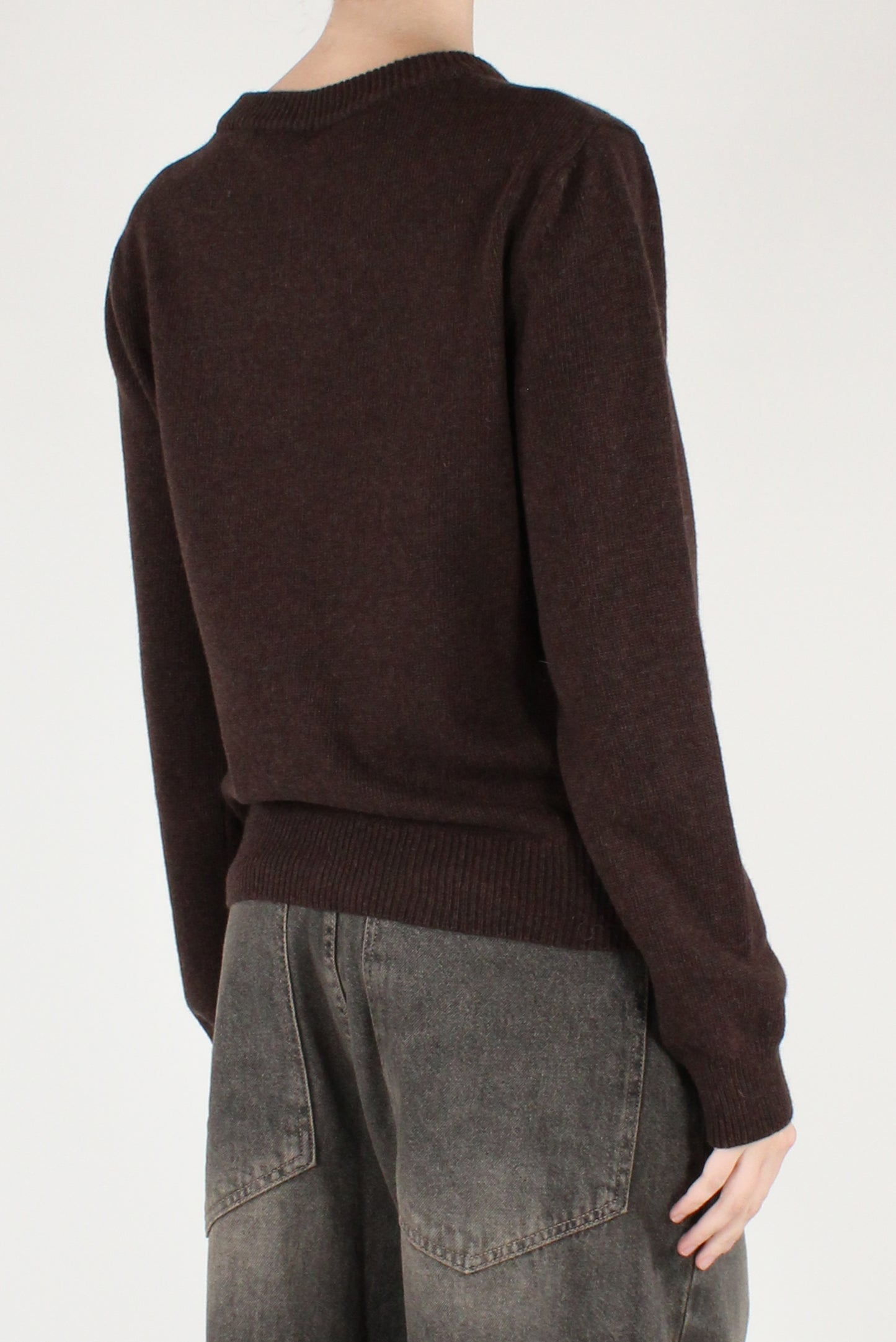Maglione con Scritta "Fatemi Santa"