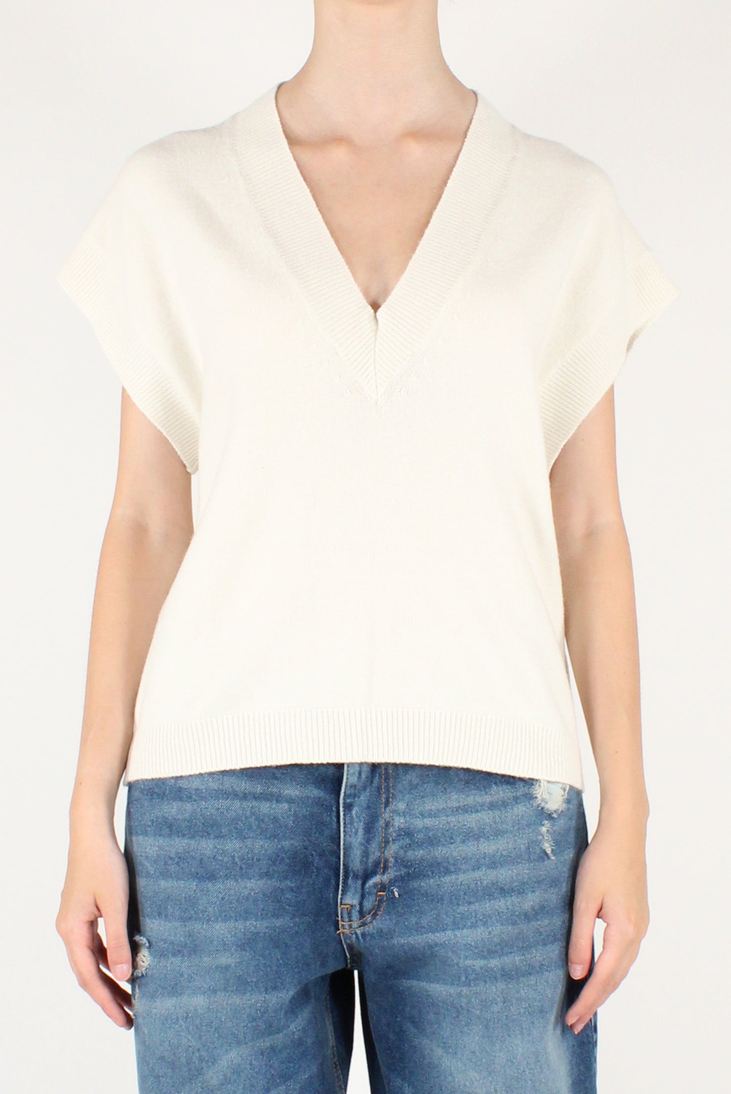 Gilet Over Scollo a V