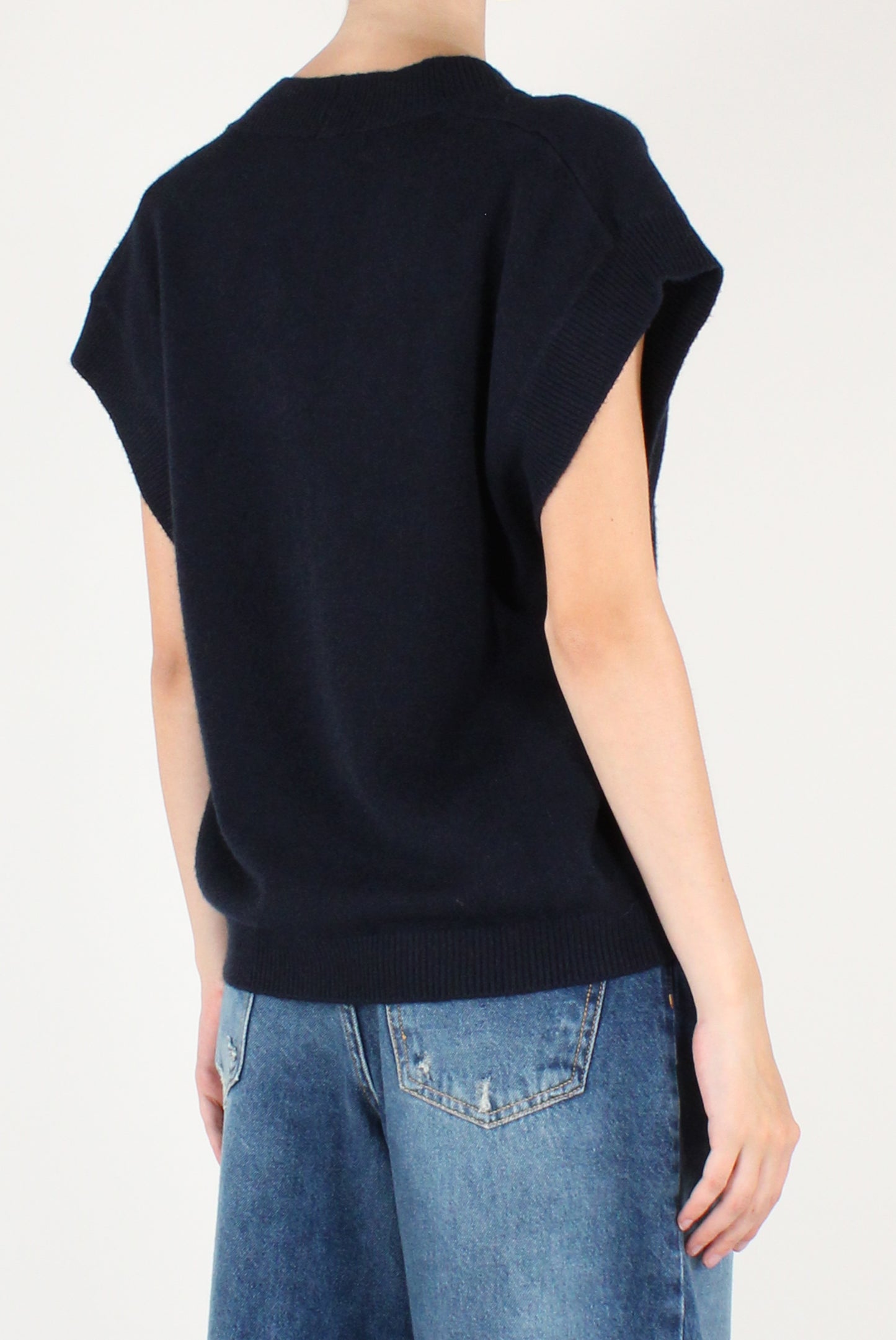 Gilet Over Scollo a V