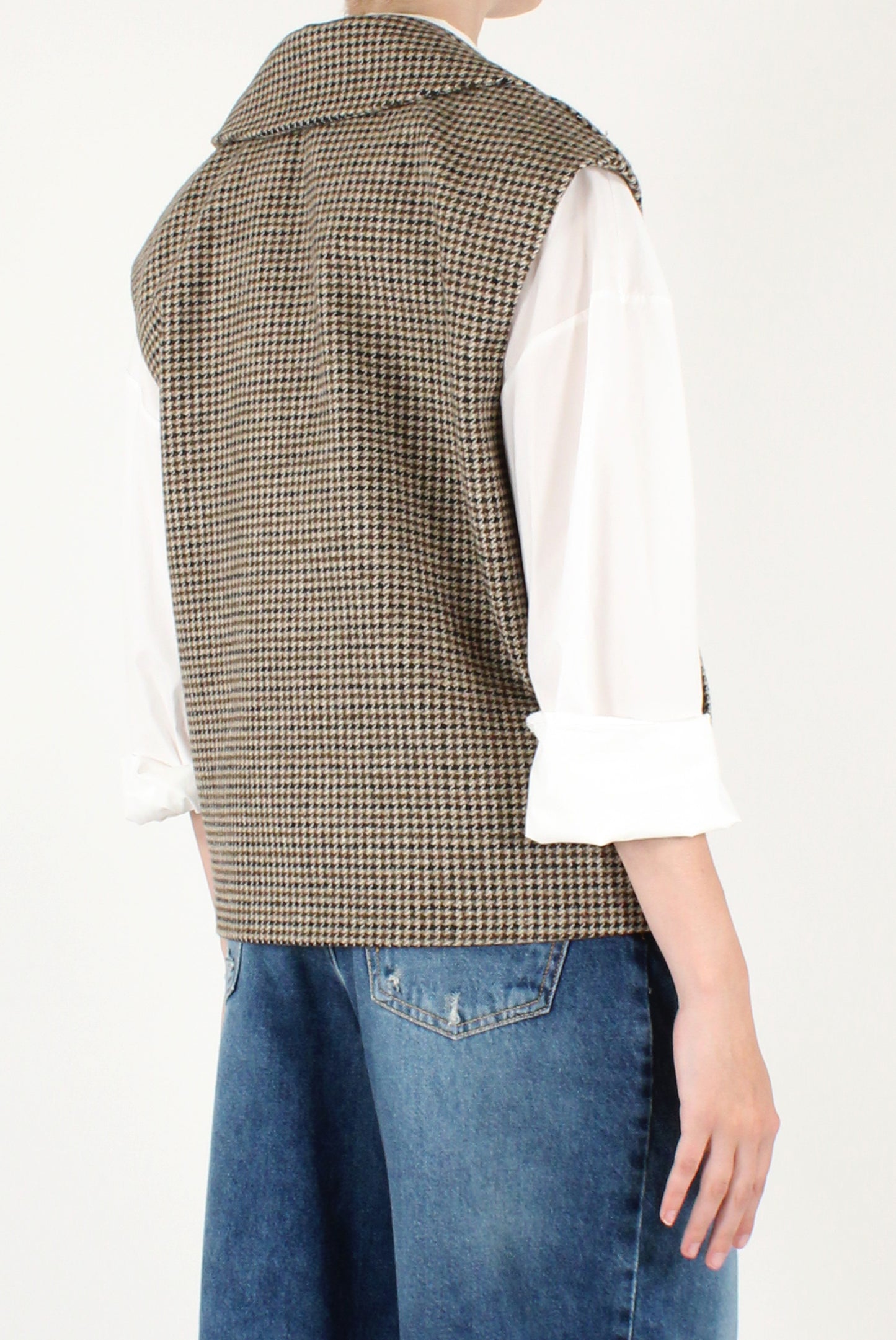 Gilet Doppiopetto Pied de Poule