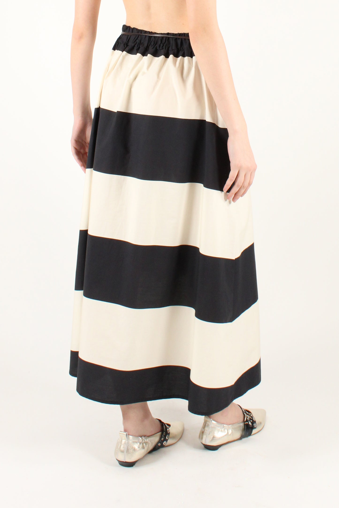 Long Skirt Wide Stripes