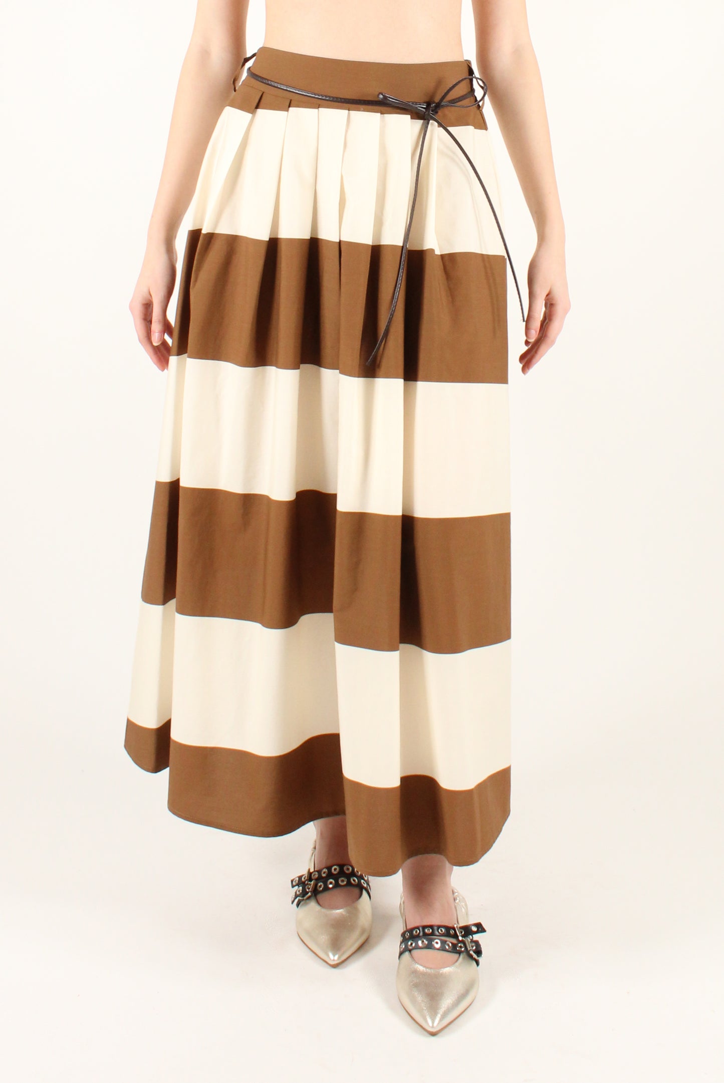 Long Skirt Wide Stripes