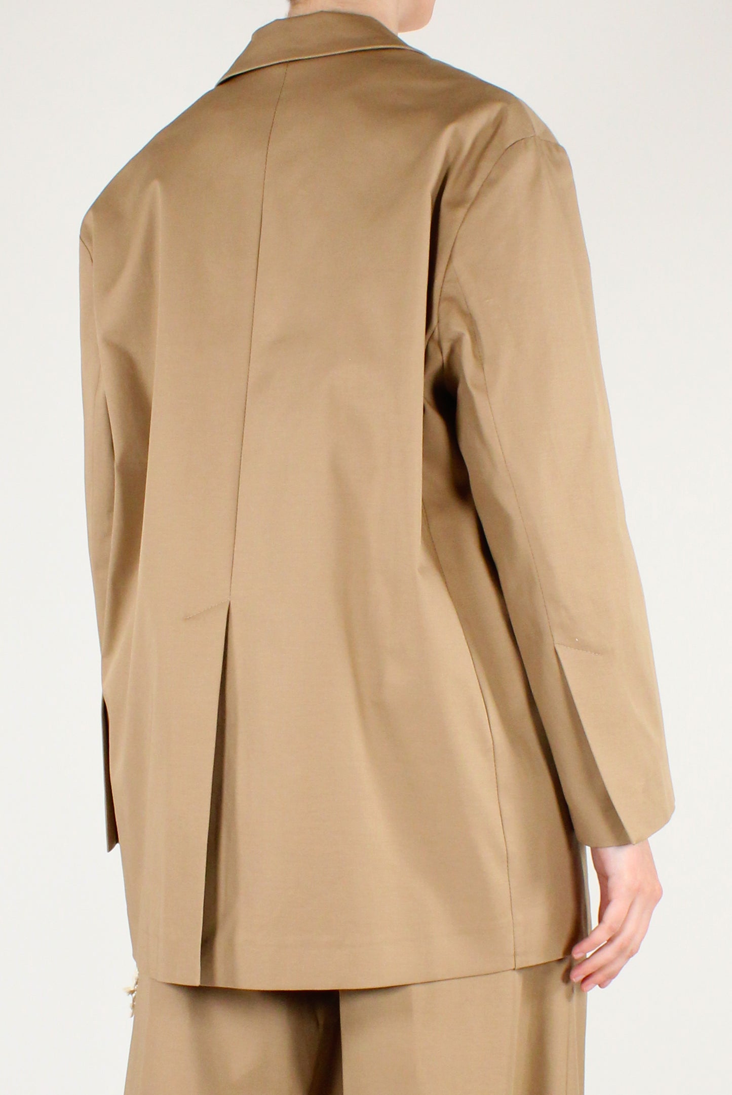 Blazer Monopetto Over Cotone