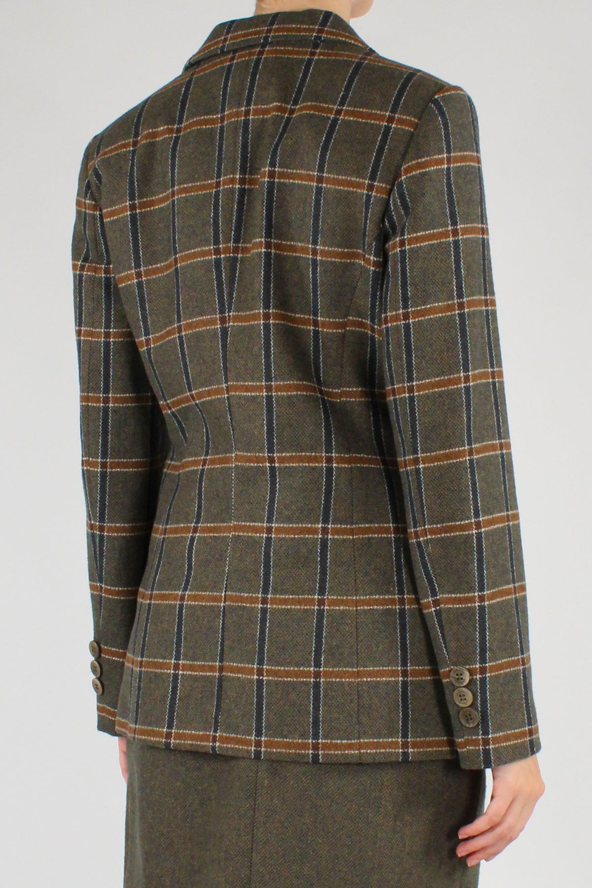 Blazer Monopetto a Quadri