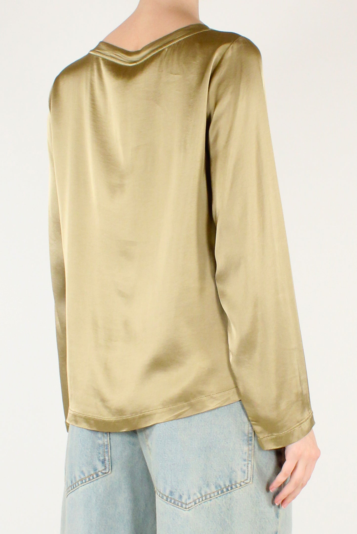 Blusa in Viscosa Elasticizzata