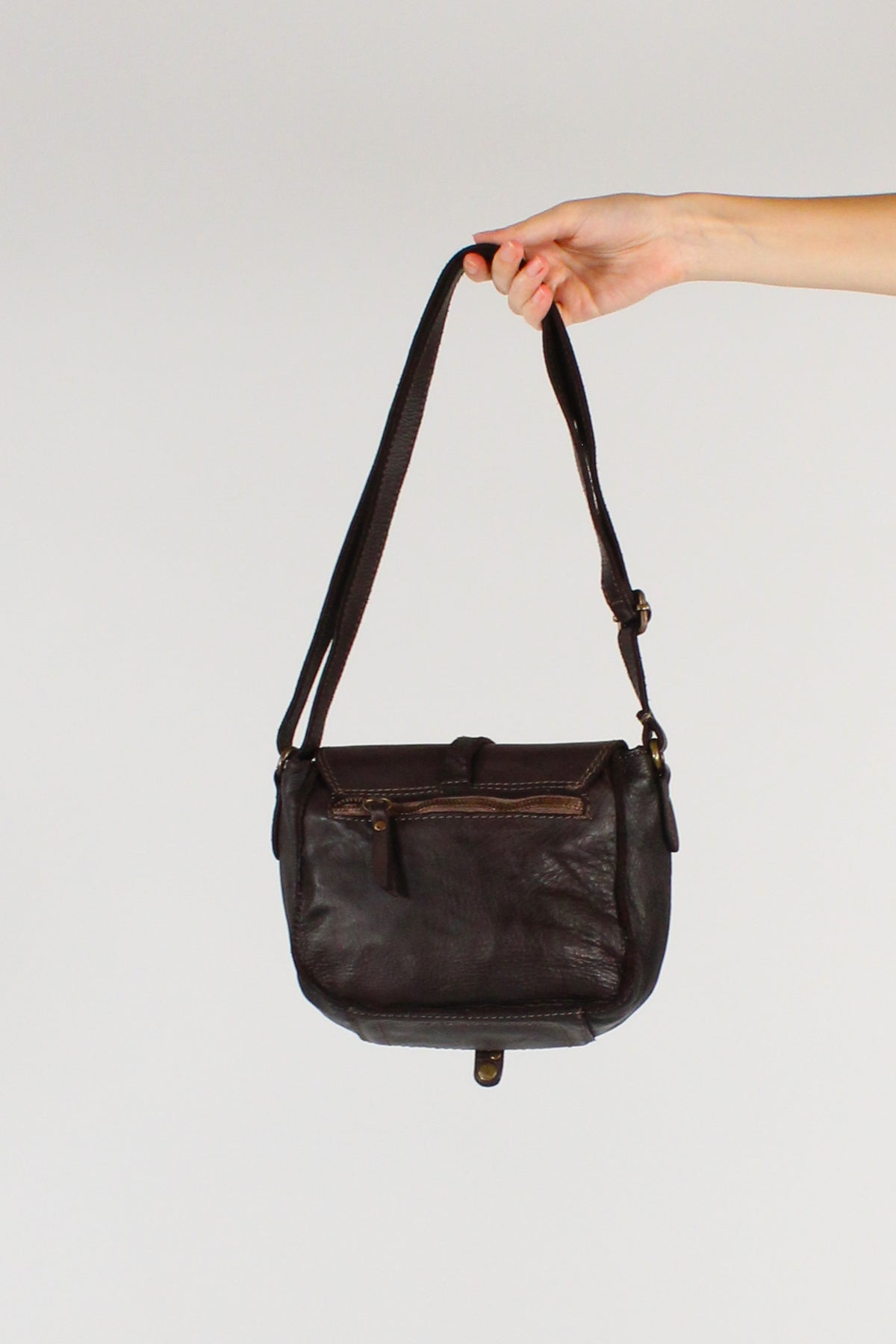 Borsa a Patta con Fascia con Borchie