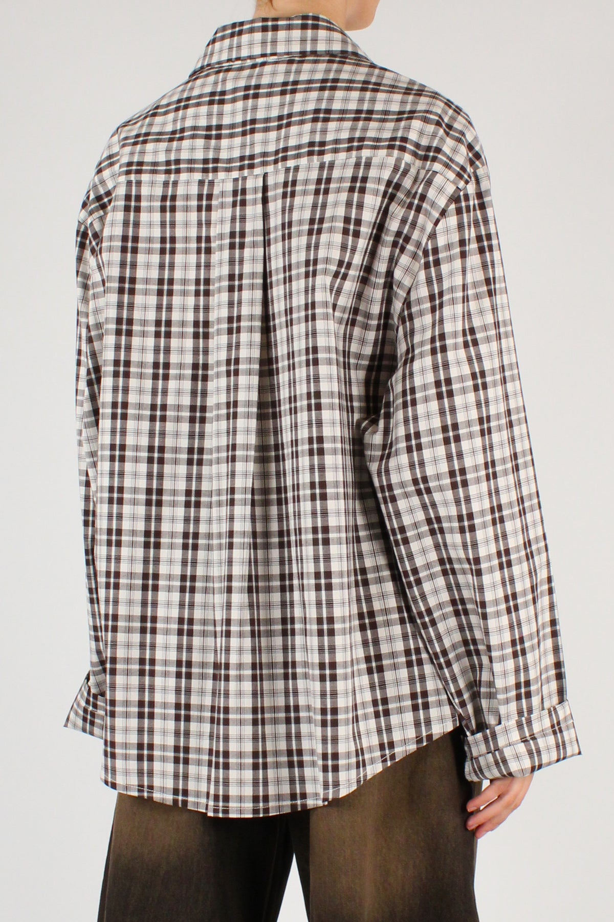 Camicia a Quadretti con Tasche