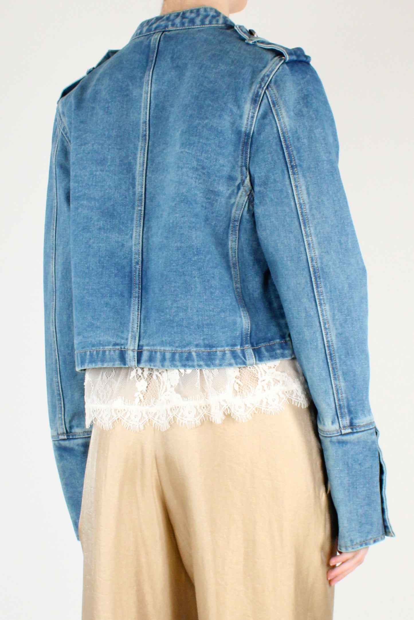 Giacca Napoleonica in Denim