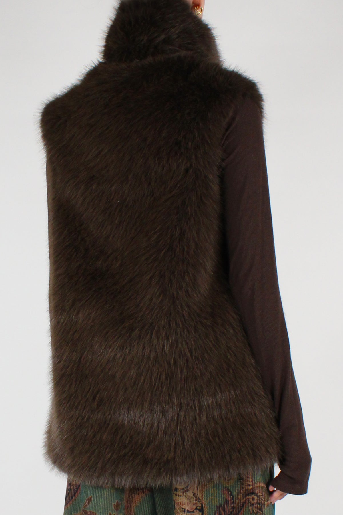 Gilet eco Shearling con Eco Pelliccia