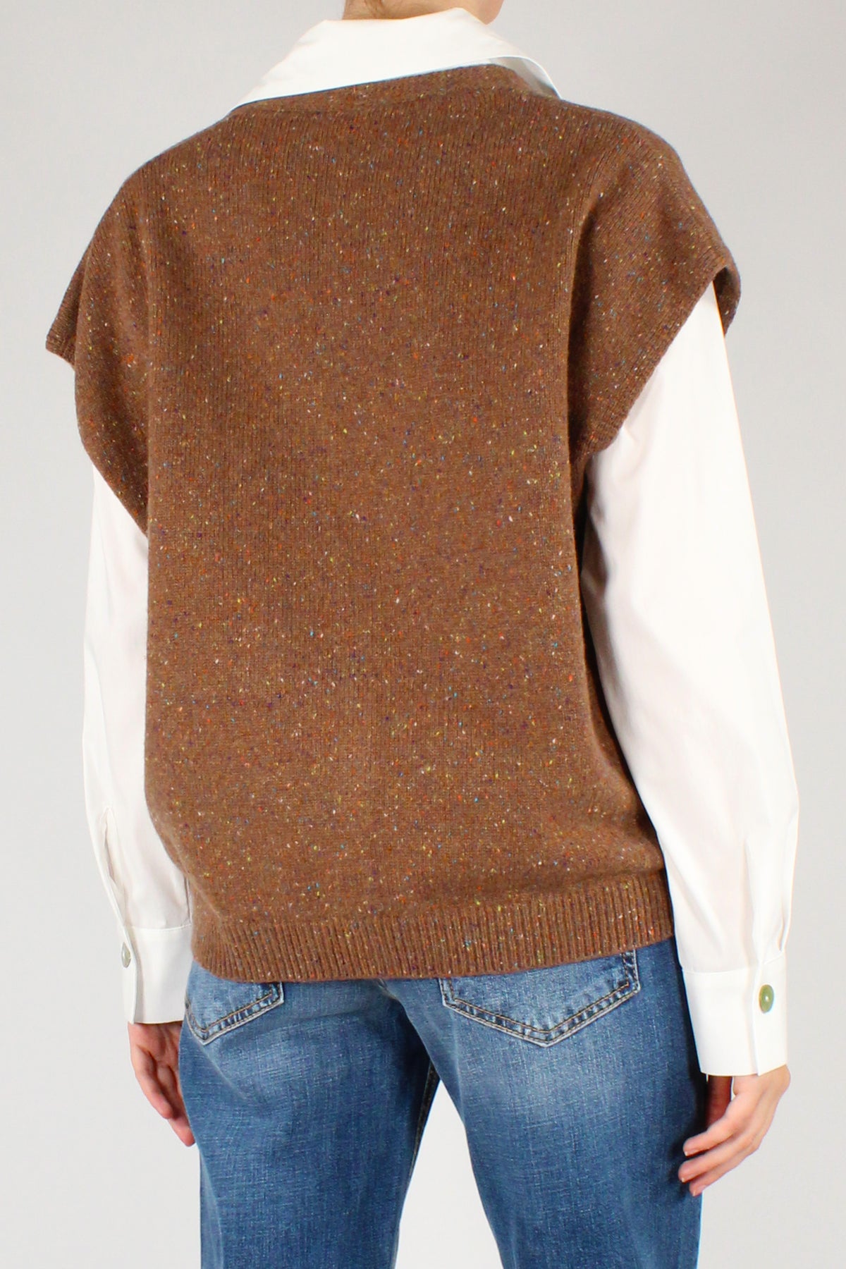 Gilet Mélange Misto Lana